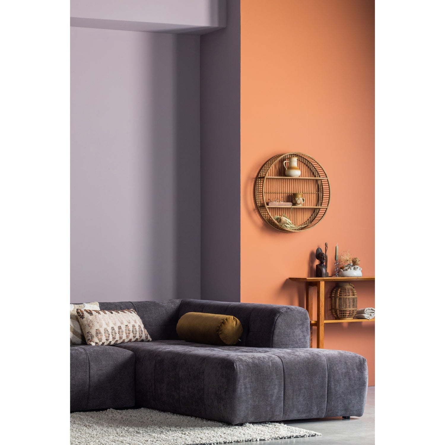 SPOOL KISSEN VELVET HONIGGELB