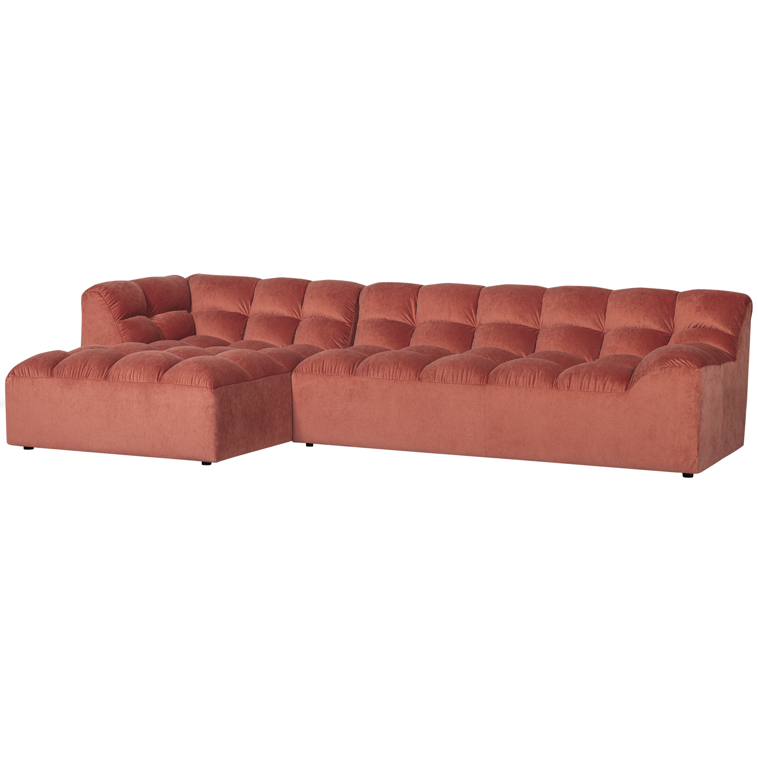 ALLURE CHAISE LONGUE LINKS SAMT BLUSH