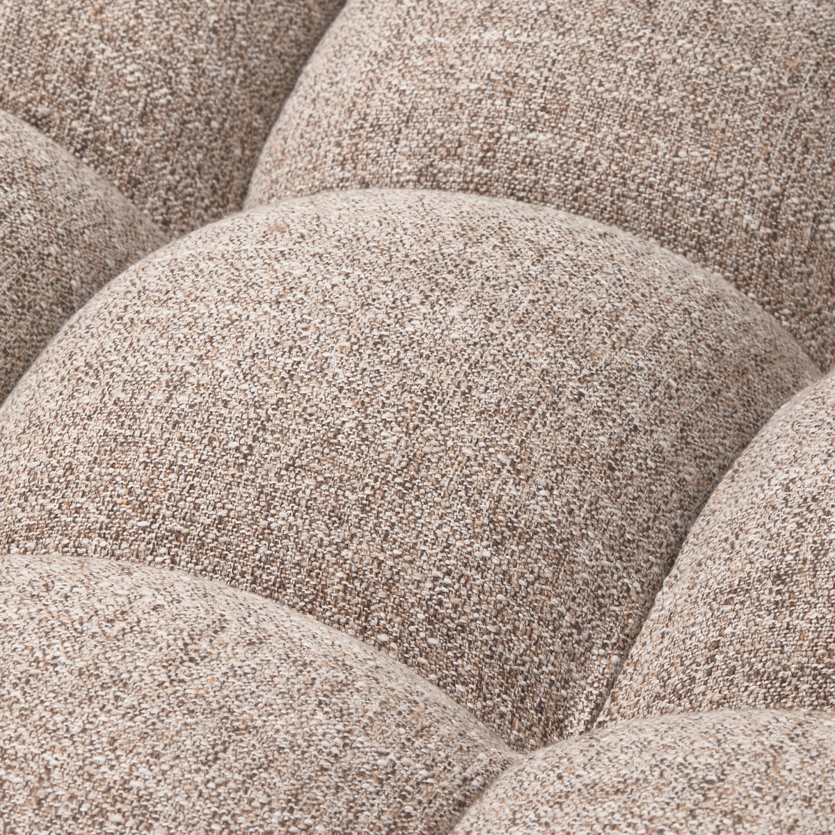 ALLURE 3-SITZER SOFA GEWEBTES BRAUN MELANGE