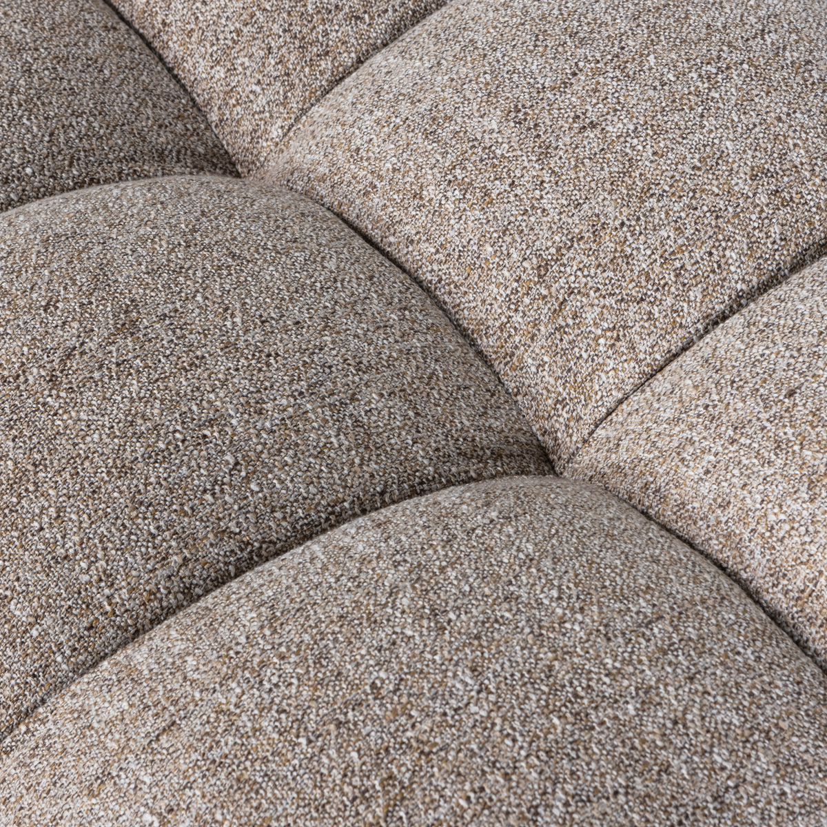 ALLURE HOCKER GEWEBTES BRAUN MELANGE