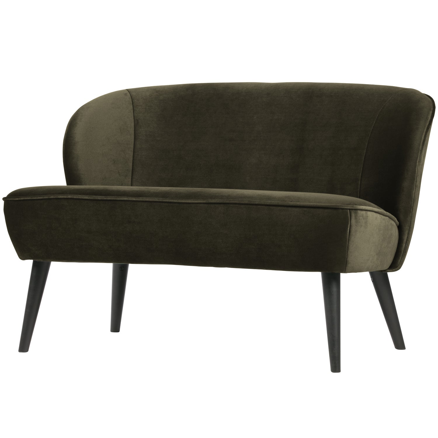 SARA KLEINES SOFA SAMT WARMEN GRUN