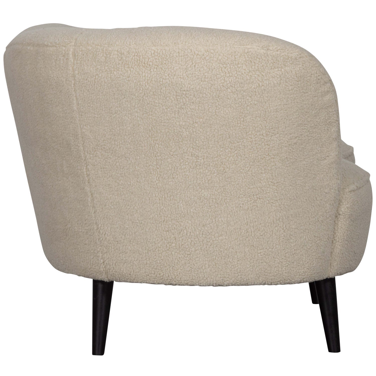 SARA LOUNGE SESSEL LINKS TEDDY OFF WHITE