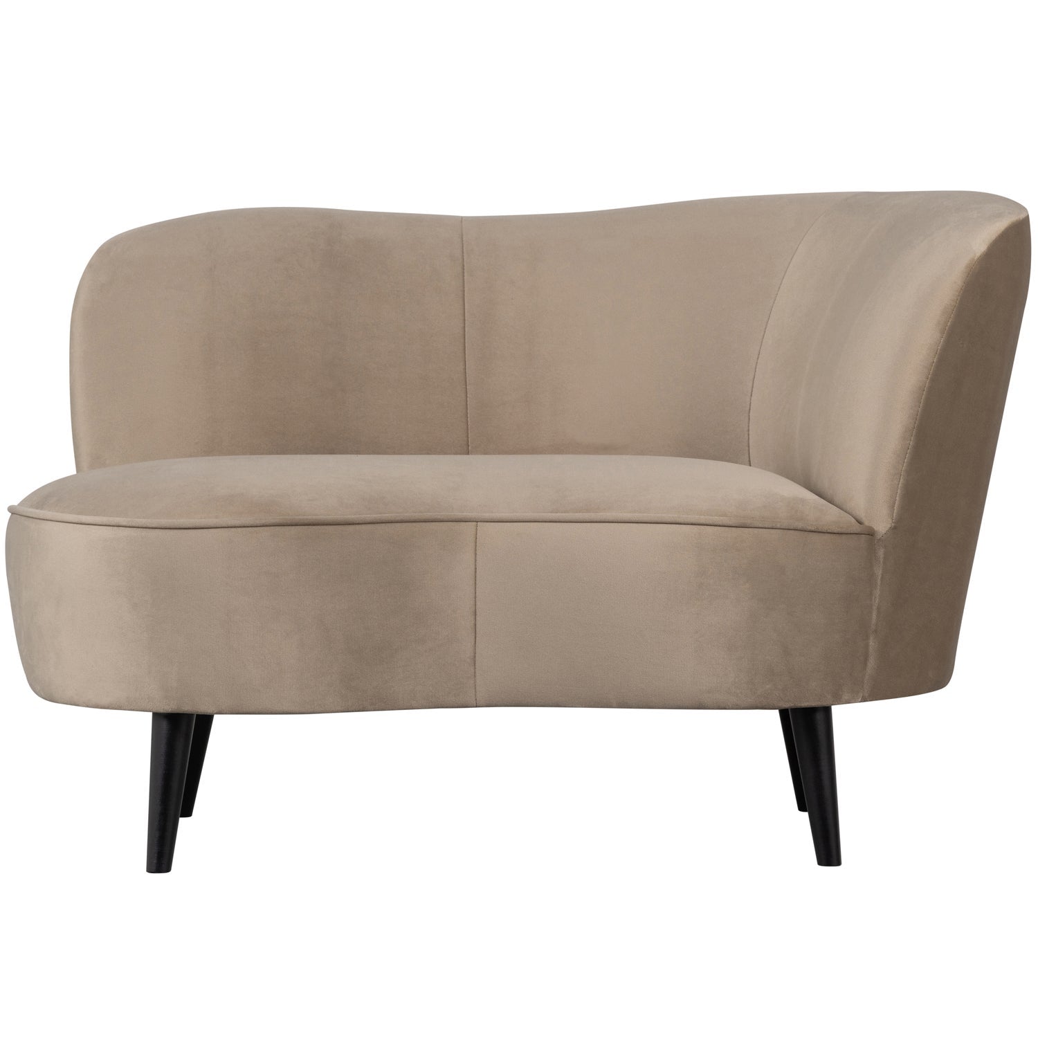SARA LOUNGE SESSEL RECHTS SAMT KHAKI