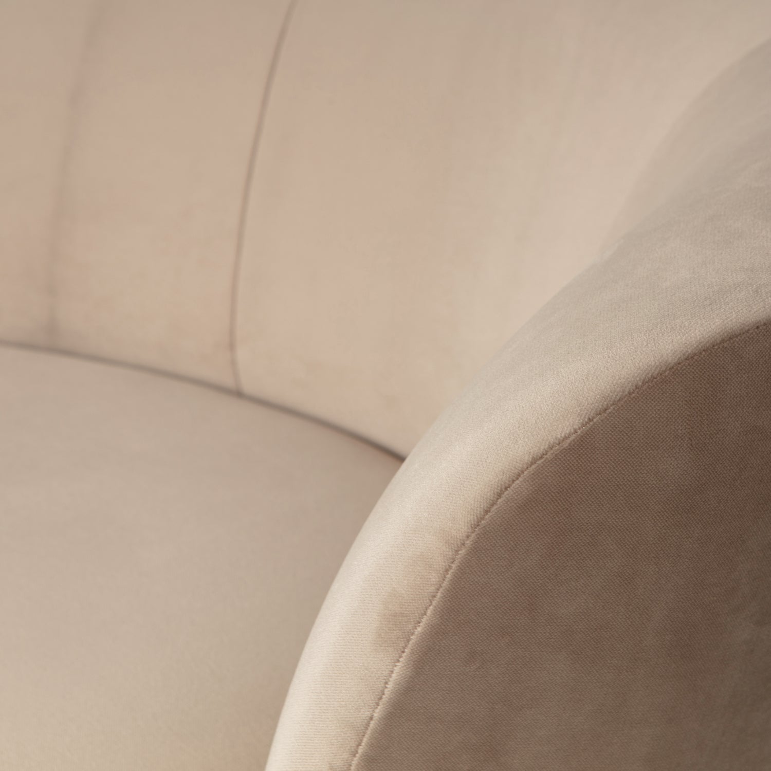 SARA LOUNGE SESSEL RECHTS SAMT KHAKI