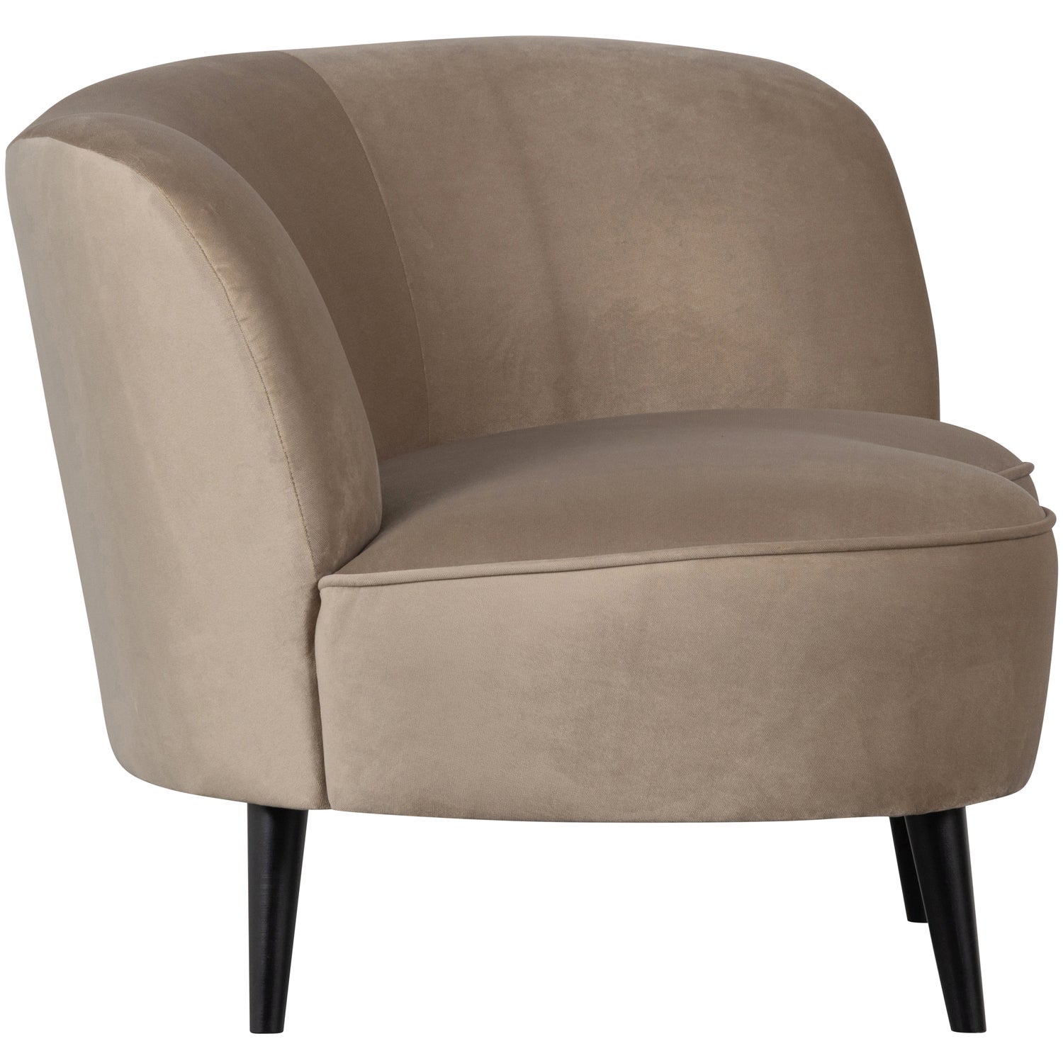 SARA LOUNGE SESSEL RECHTS SAMT KHAKI