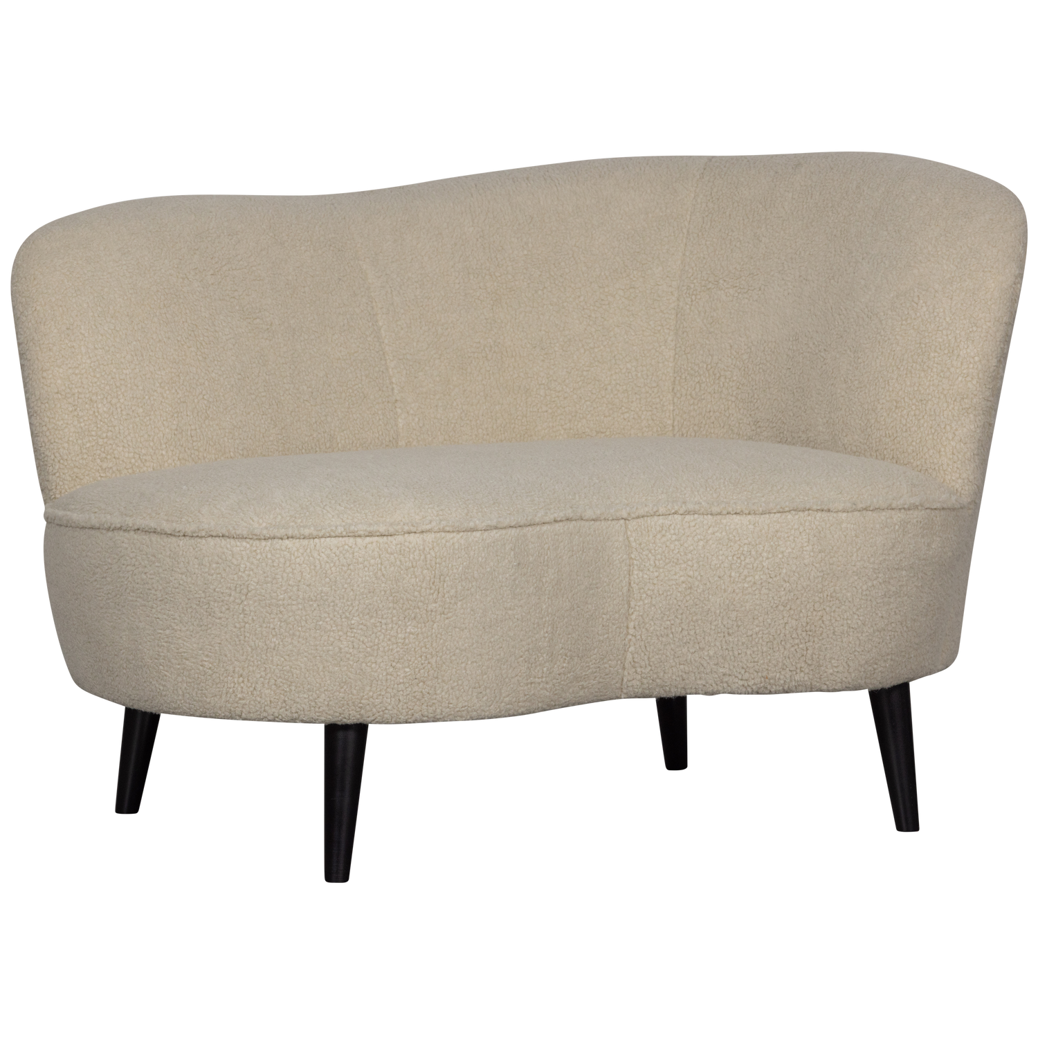SARA LOUNGE SESSEL RECHTS SAMT TEDDY OFF WHITE