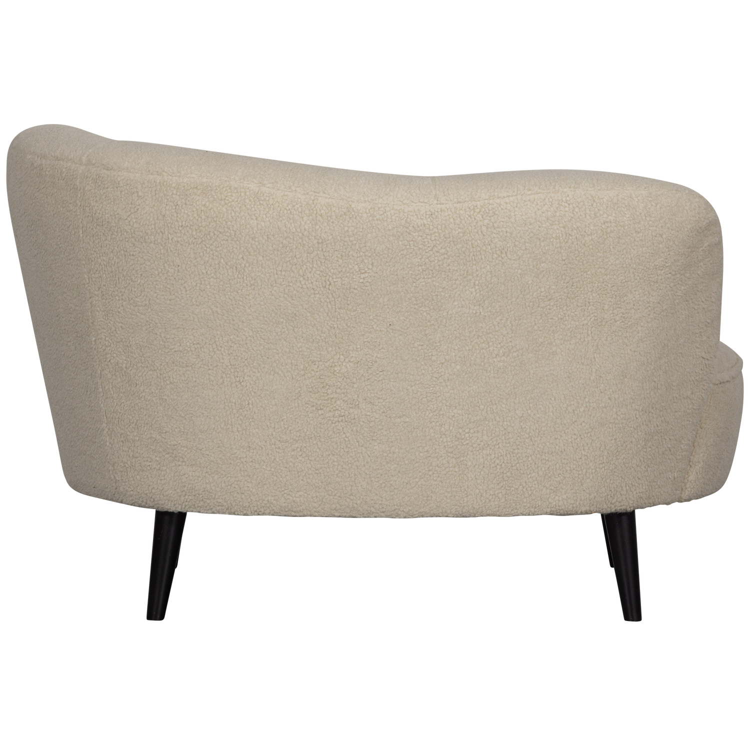 SARA LOUNGE SESSEL RECHTS SAMT TEDDY OFF WHITE