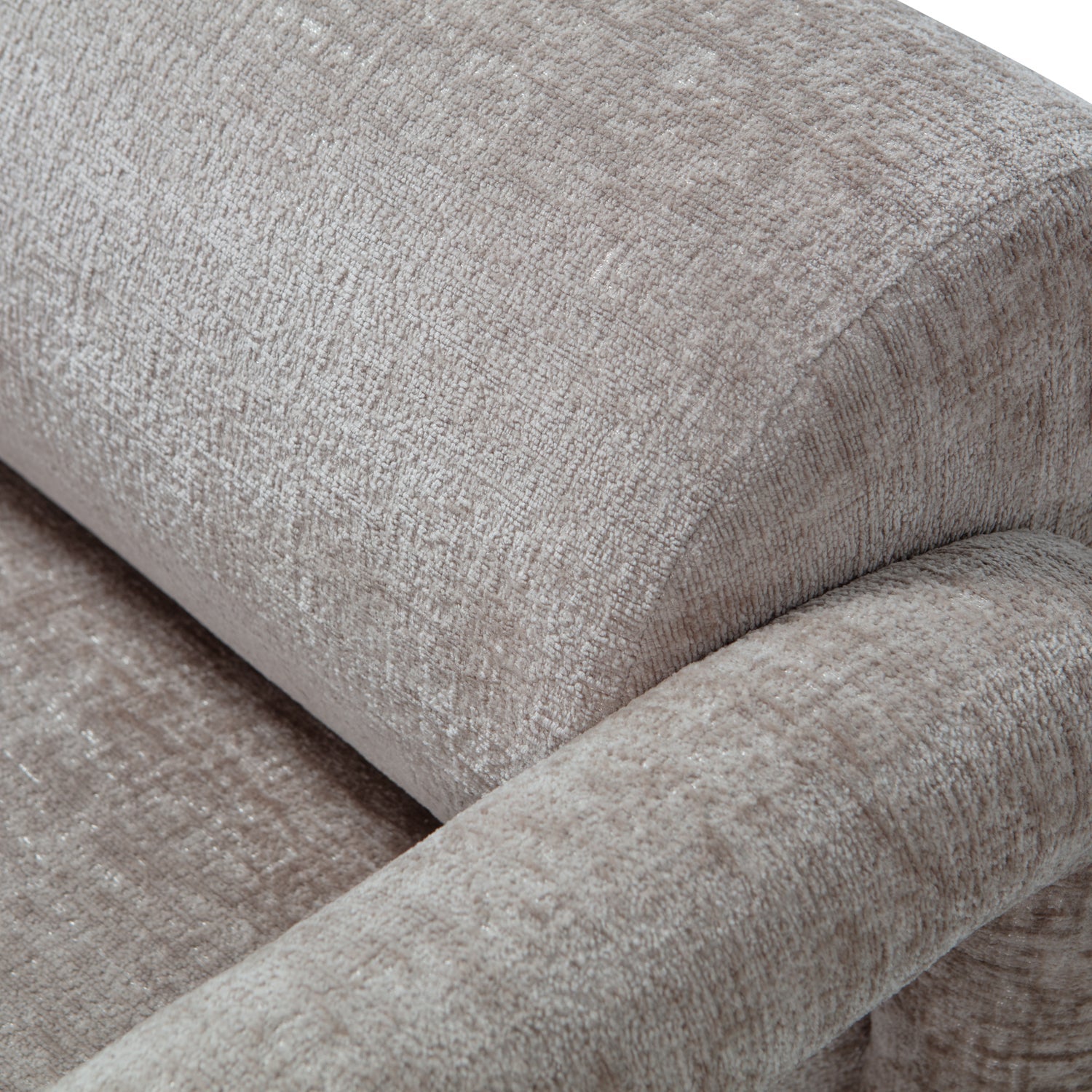LENNY SESSEL IN GROBER TEXTUR SAND