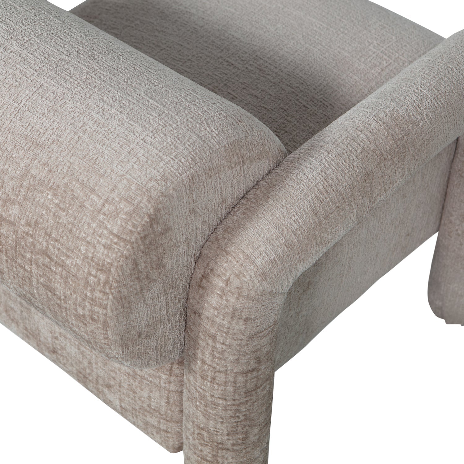 LENNY SESSEL IN GROBER TEXTUR SAND
