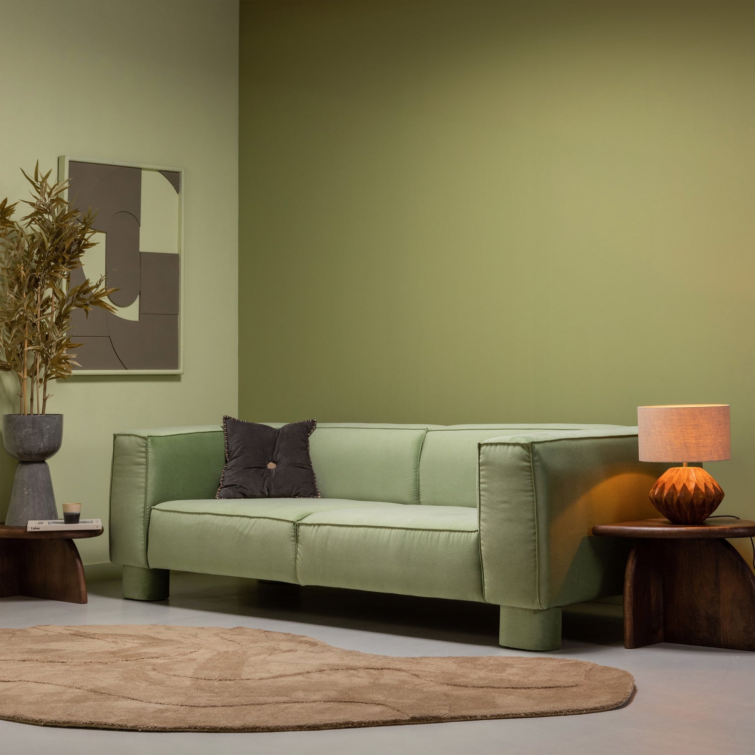 ALYA TEPPICH ORGANISCH PALE BROWN 170x240CM