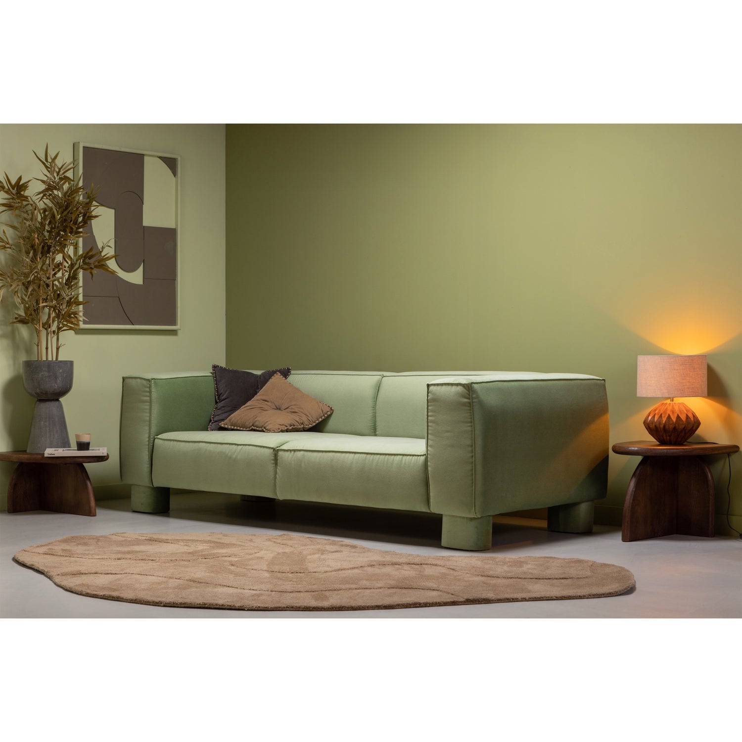 ALYA TEPPICH ORGANISCH PALE BROWN 170x240CM