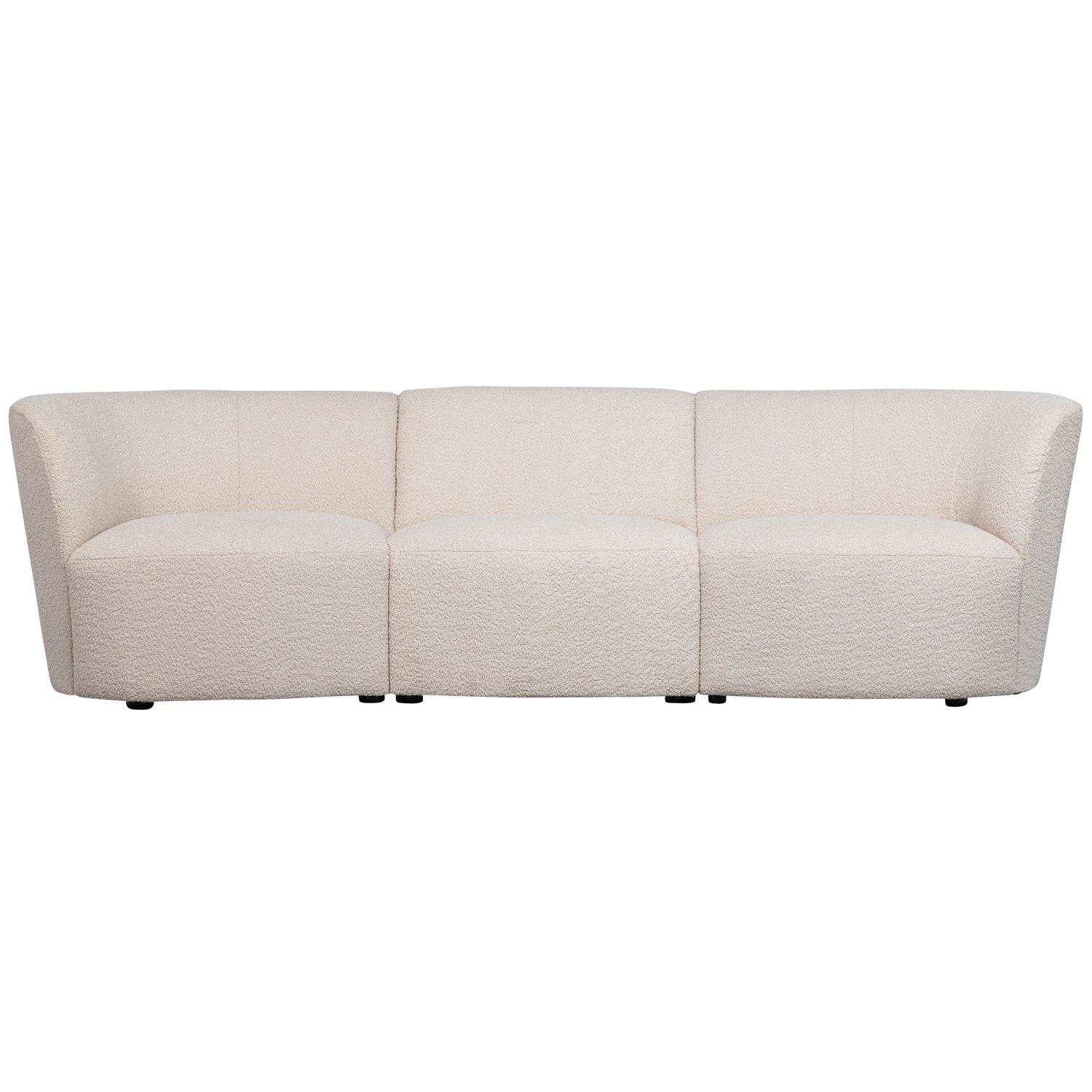 COCO 3-SITZER BOUCLE CREME