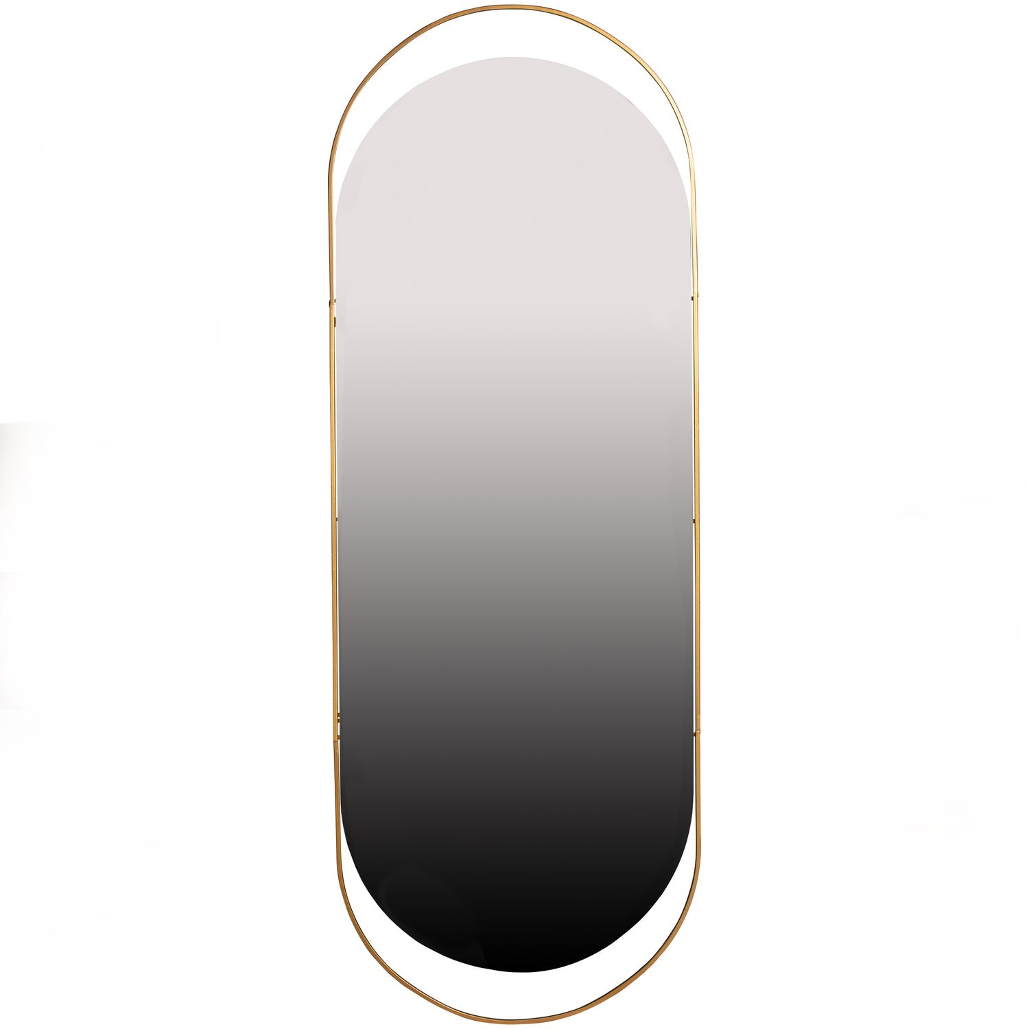 SANOU SPIEGEL OVAL XL ANTIK BRASS