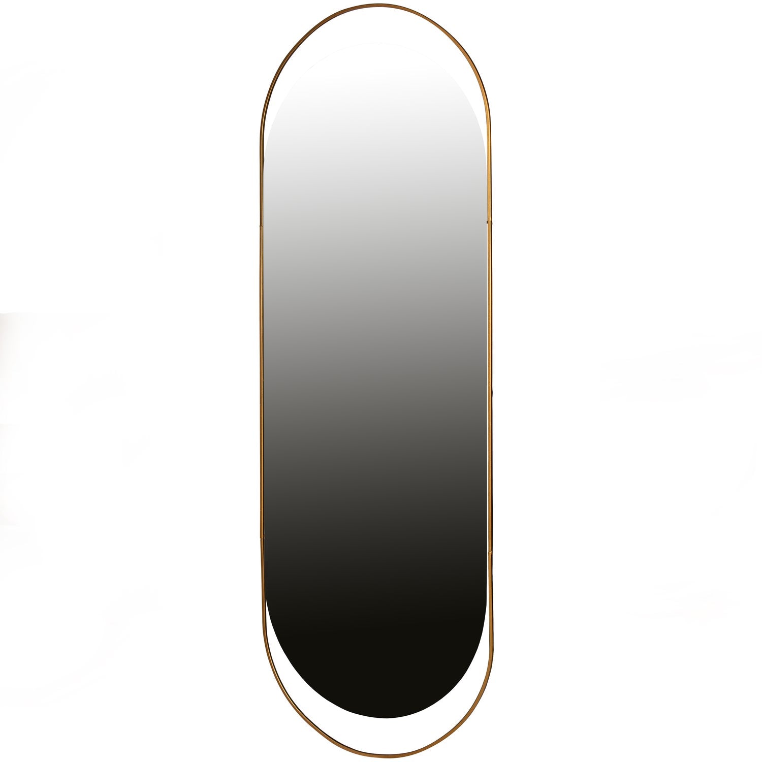 SANOU SPIEGEL OVAL XL ANTIK BRASS