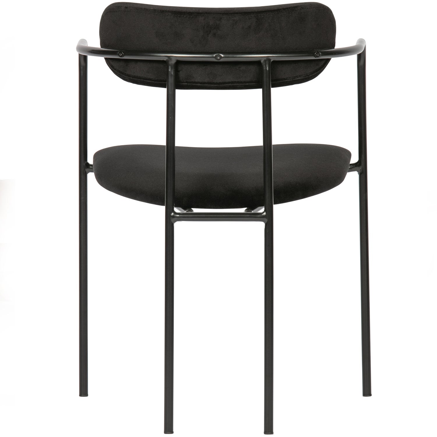 IVY ESSZIMMERSTUHL VELVET SCHWARZ