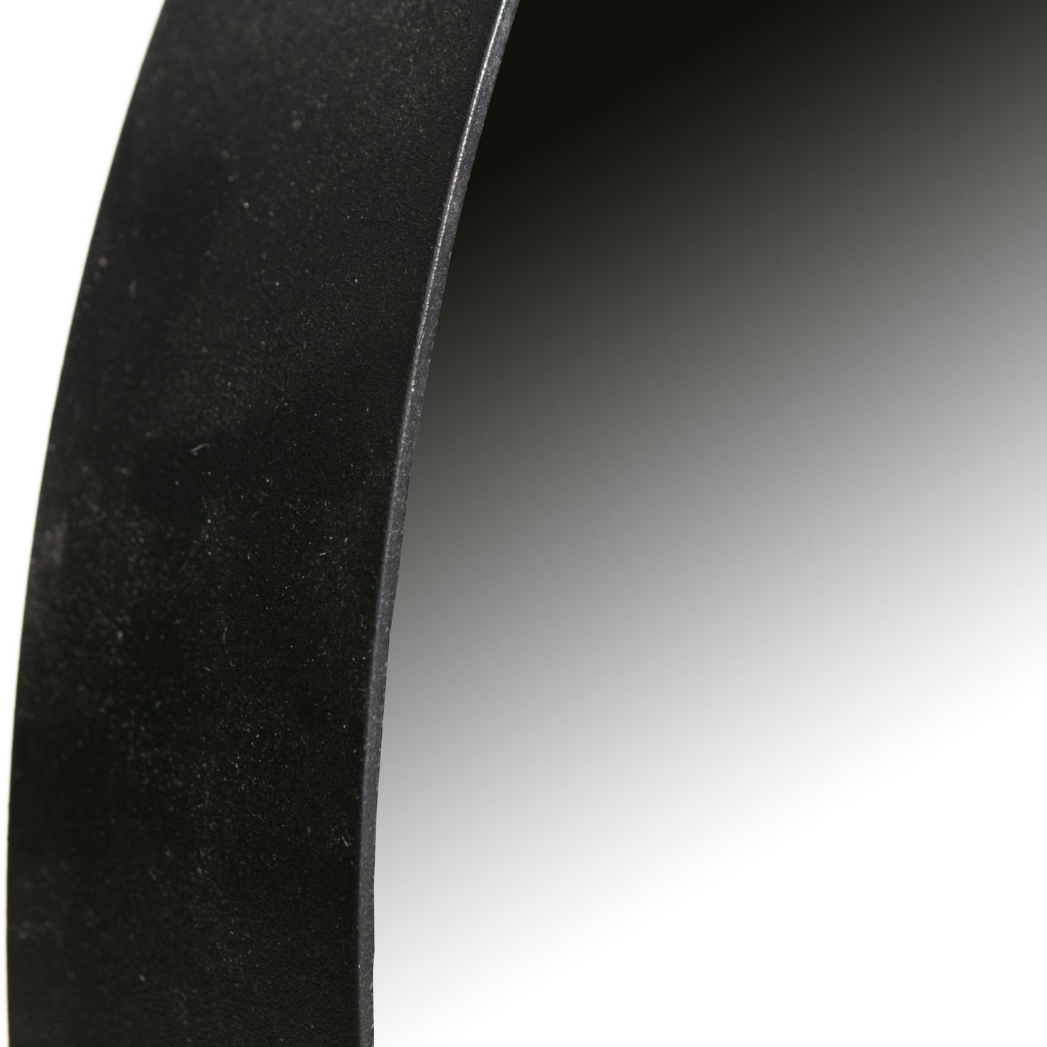 DOUTZEN RUNDER SPIEGEL METALL SCHWARZ O50CM