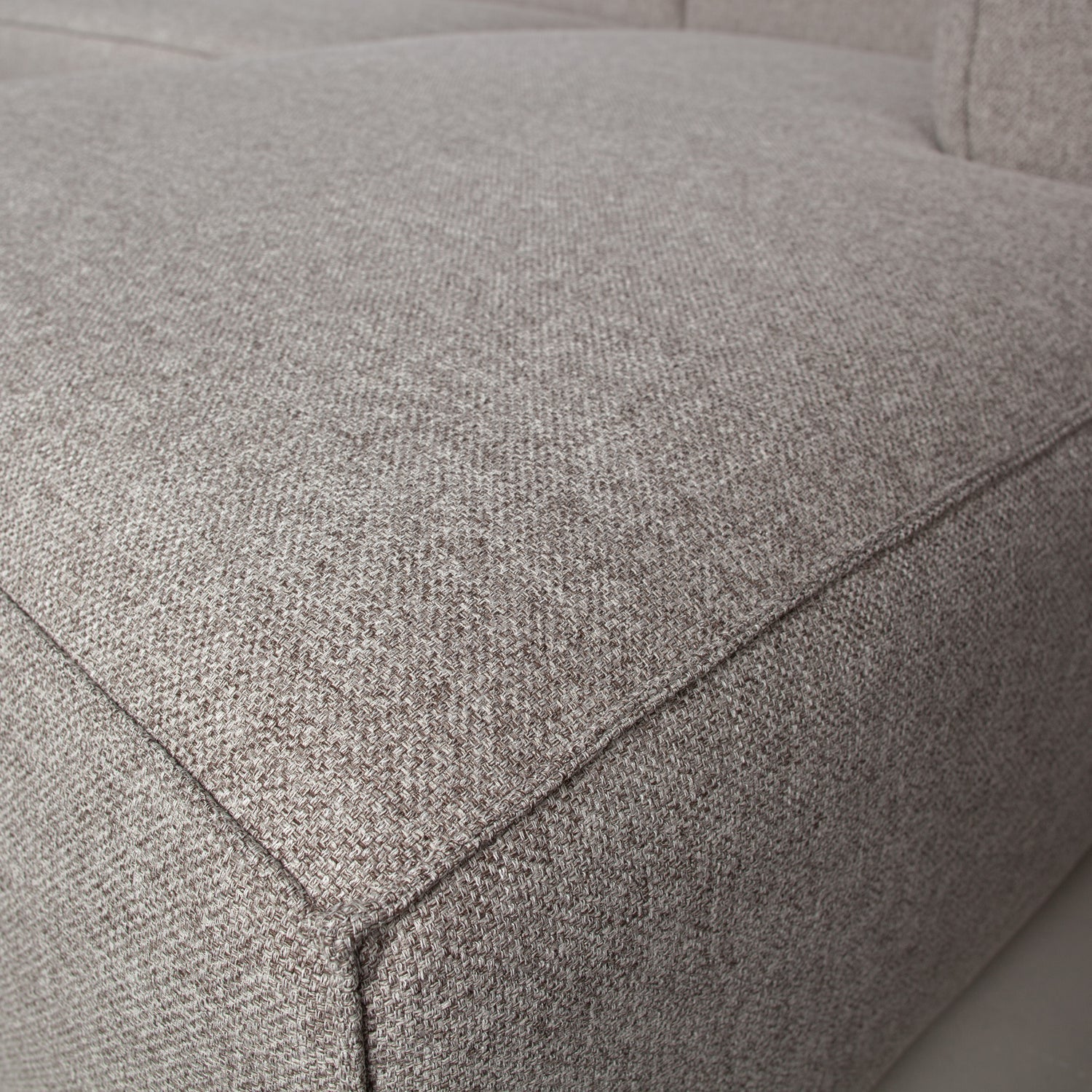 BEAN ECKCOUCH RECHTS INCL. KISSENS LIGHT GREY