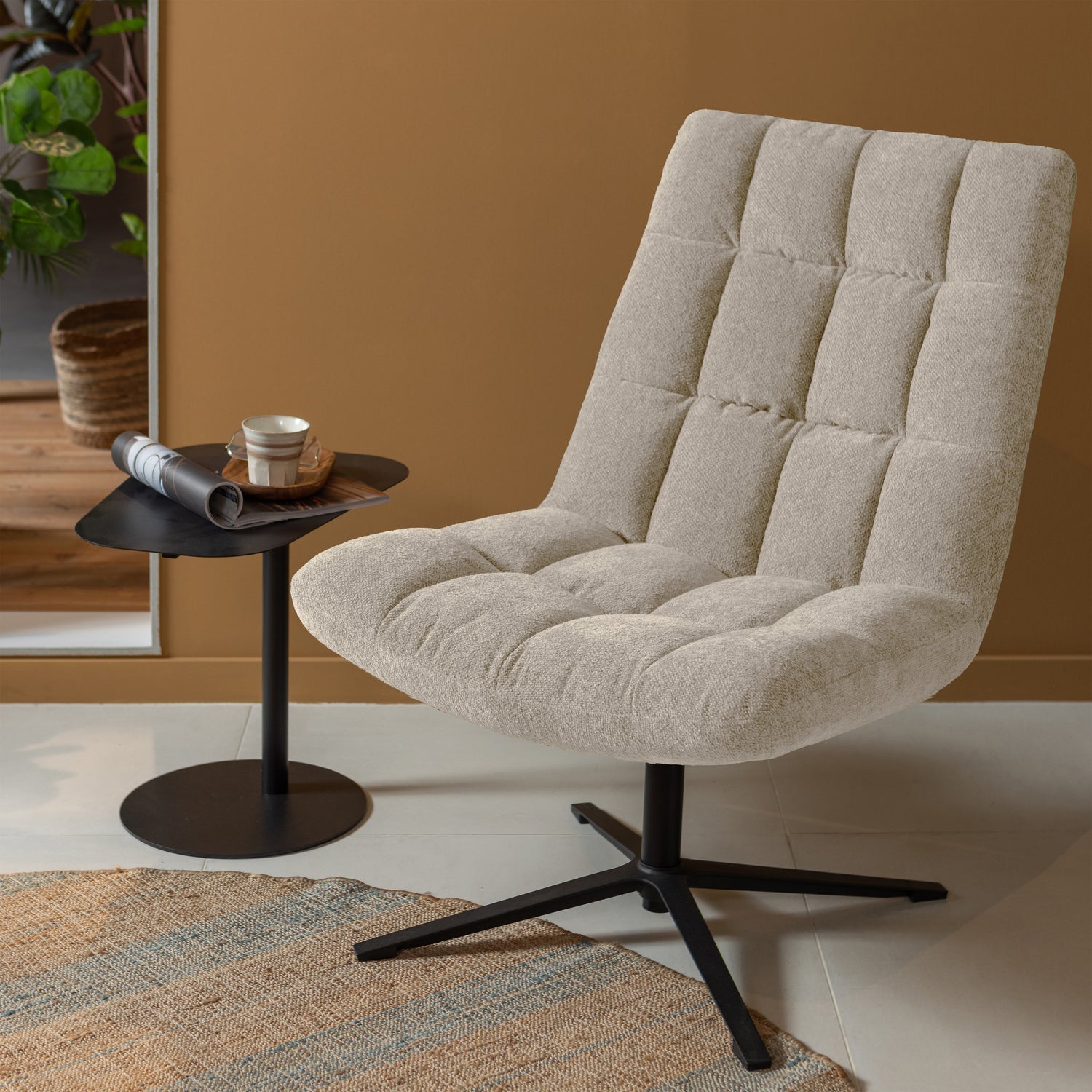JOB DREHSESSEL BOUCLE SAND