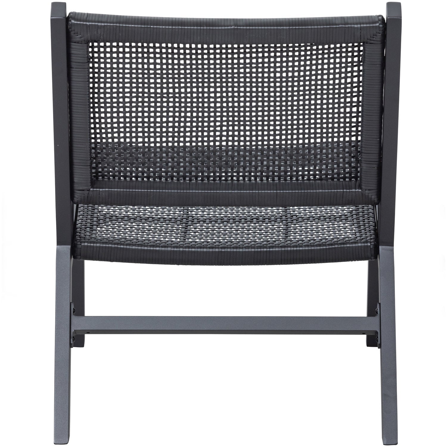 PEM GARTENSESSEL MIT ARMLEHNE ALUMINIUM SCHWARZ