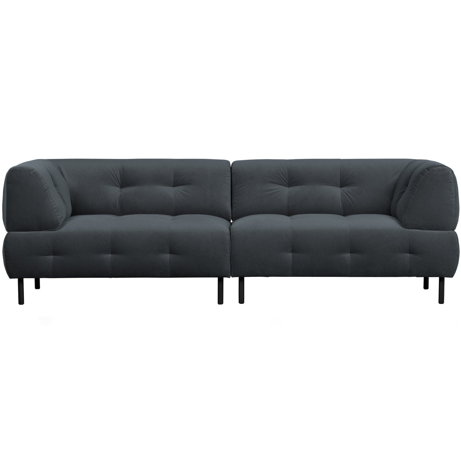 LLOYD 4-SEATER WASHED VELVET CLOUD