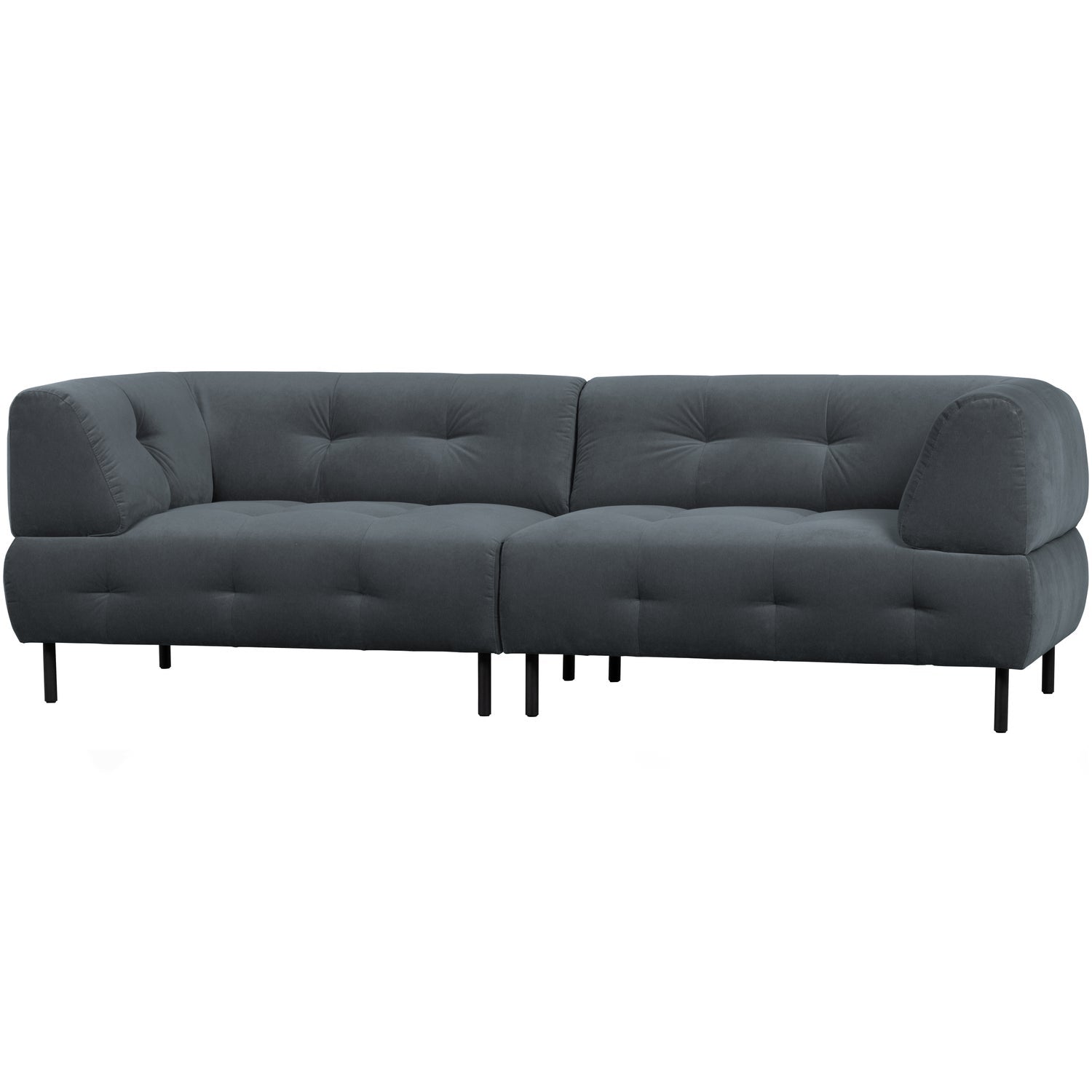 LLOYD 4-SEATER WASHED VELVET CLOUD