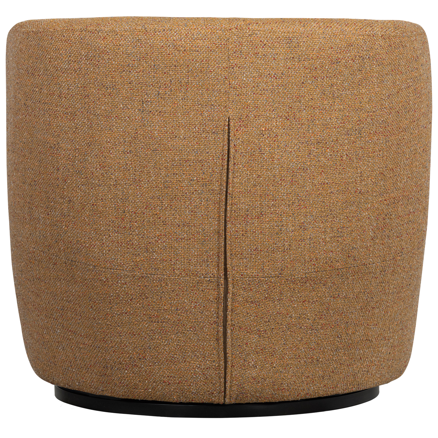 SERRA DREHSESSEL GEWEBTER STOFF CURRY MELANGE