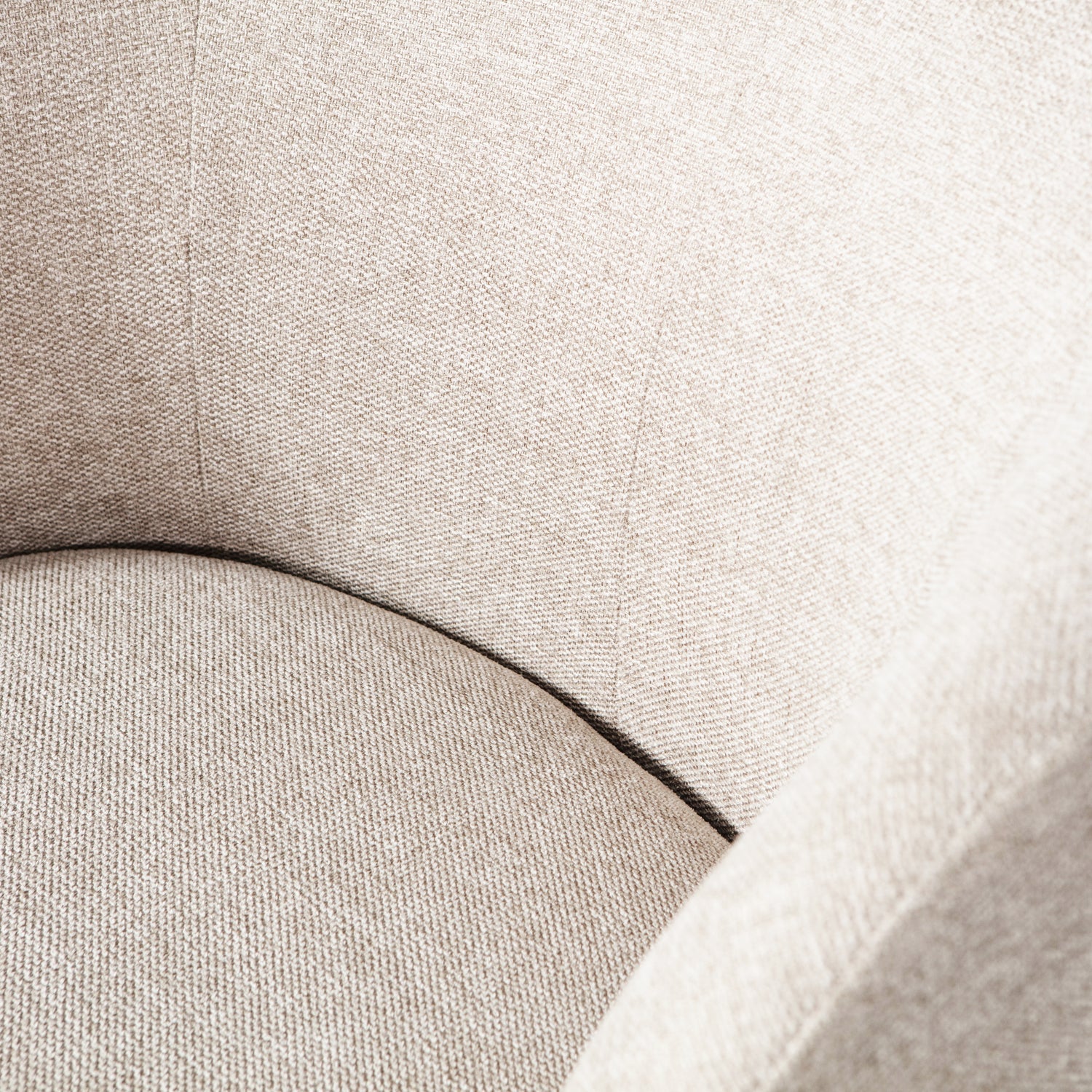 SERRA DREHSESSEL WEBSTOFF OFF WHITE
