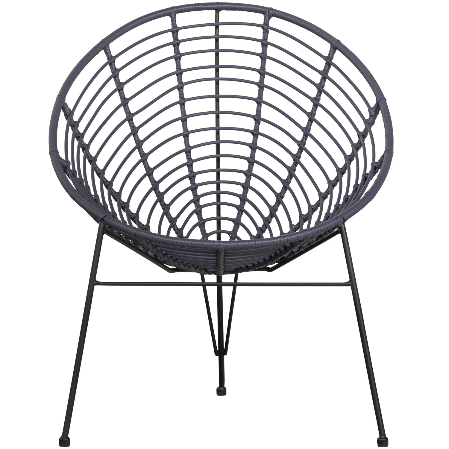 JANE LOUNGE CHAIR GARDEN INK
