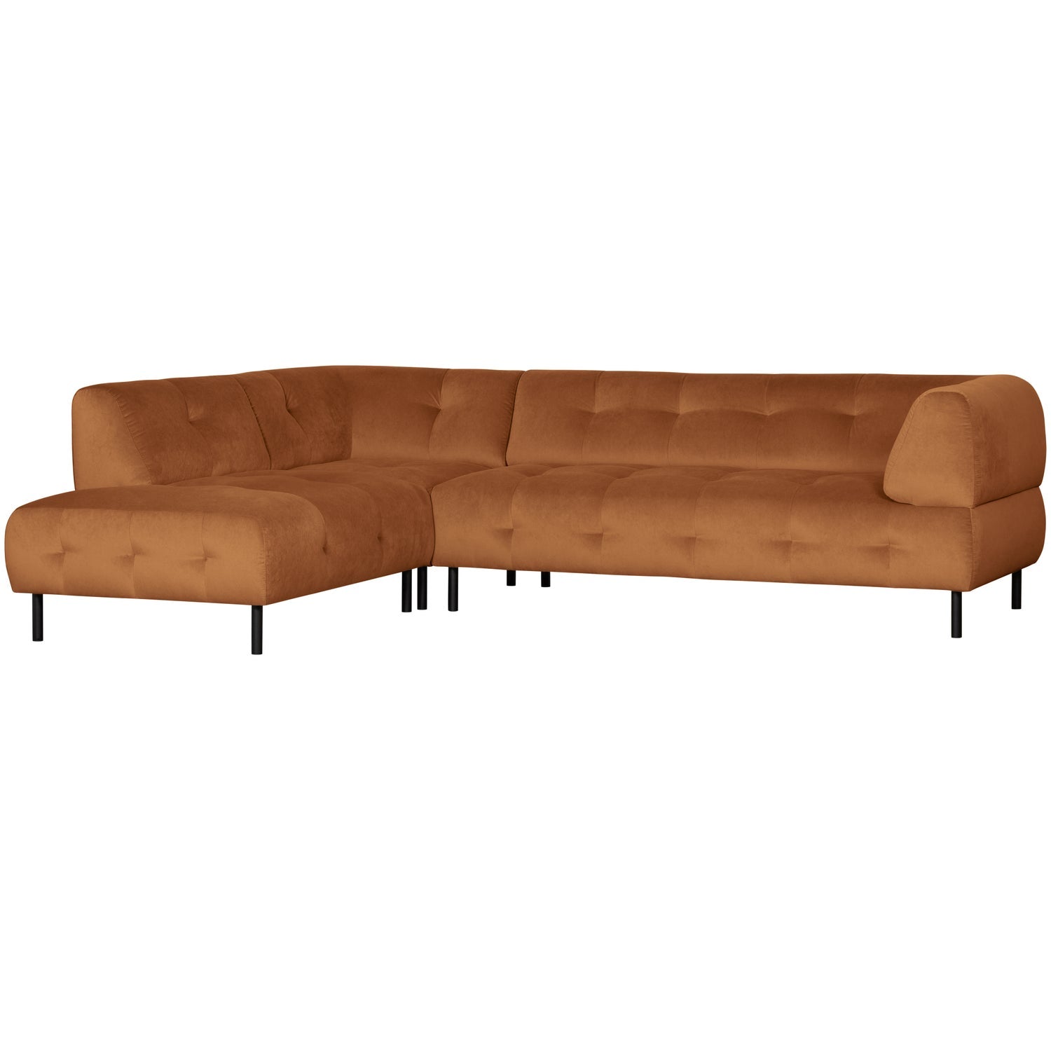 LLOYD ECKSOFA LINKS WASHED VELVET CINNAMON