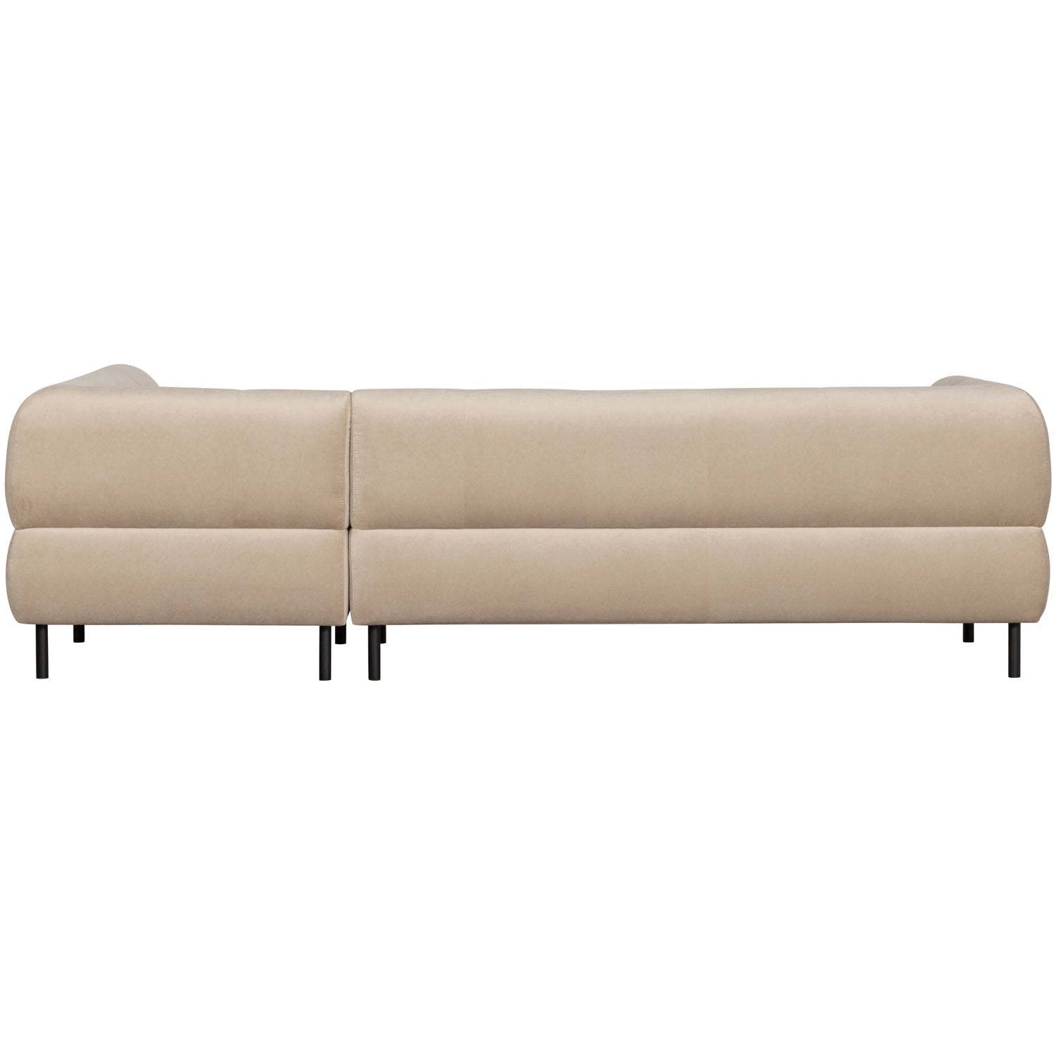 LLOYD ECKSOFA RECHTS WASHED VELVET SEA SALT