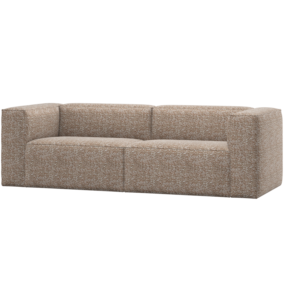 BEAN 3,5-SITZER SOFA HELLBRAUN MELANGE