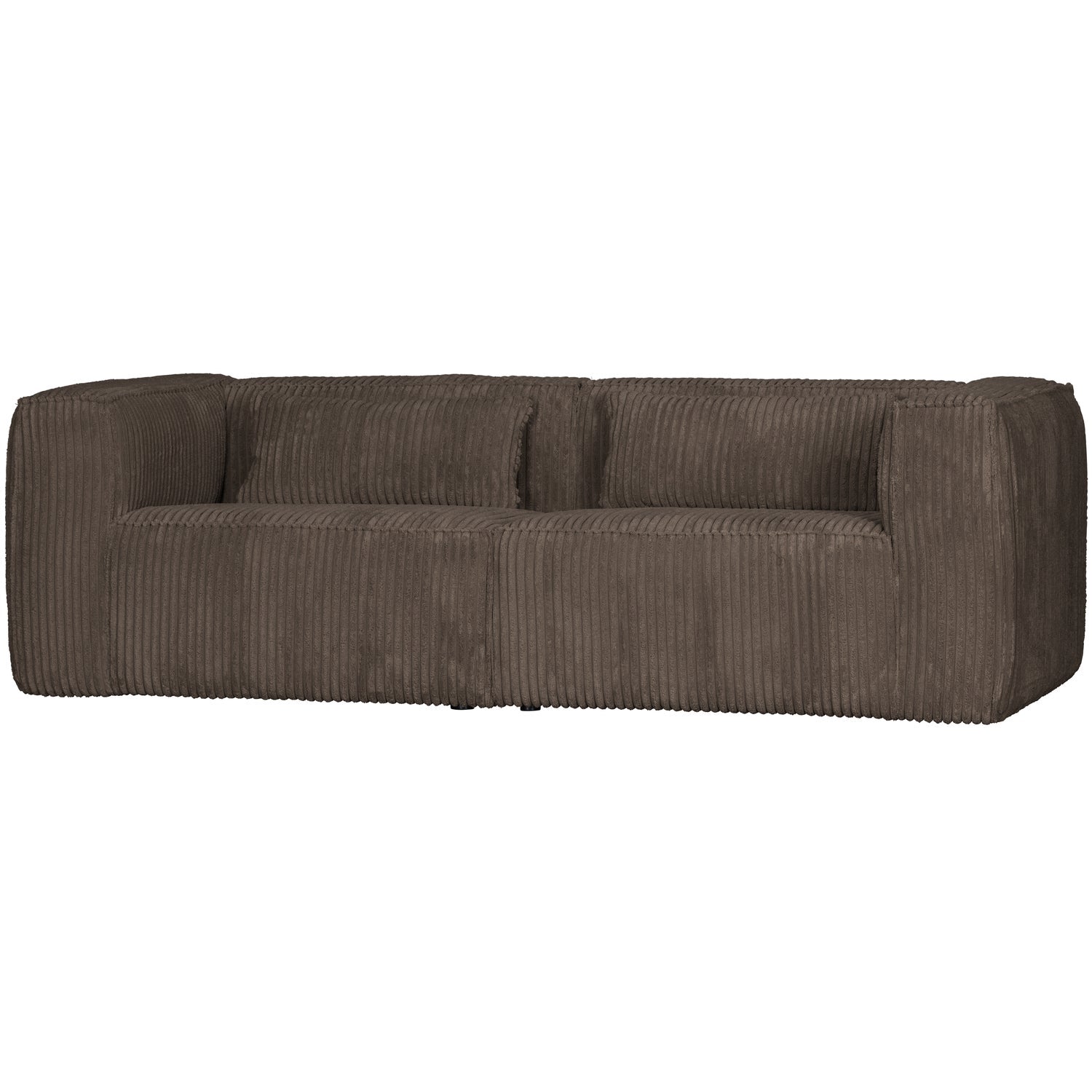 BEAN 3,5-SITZER SOFA SCHWER RIBCORD MUD