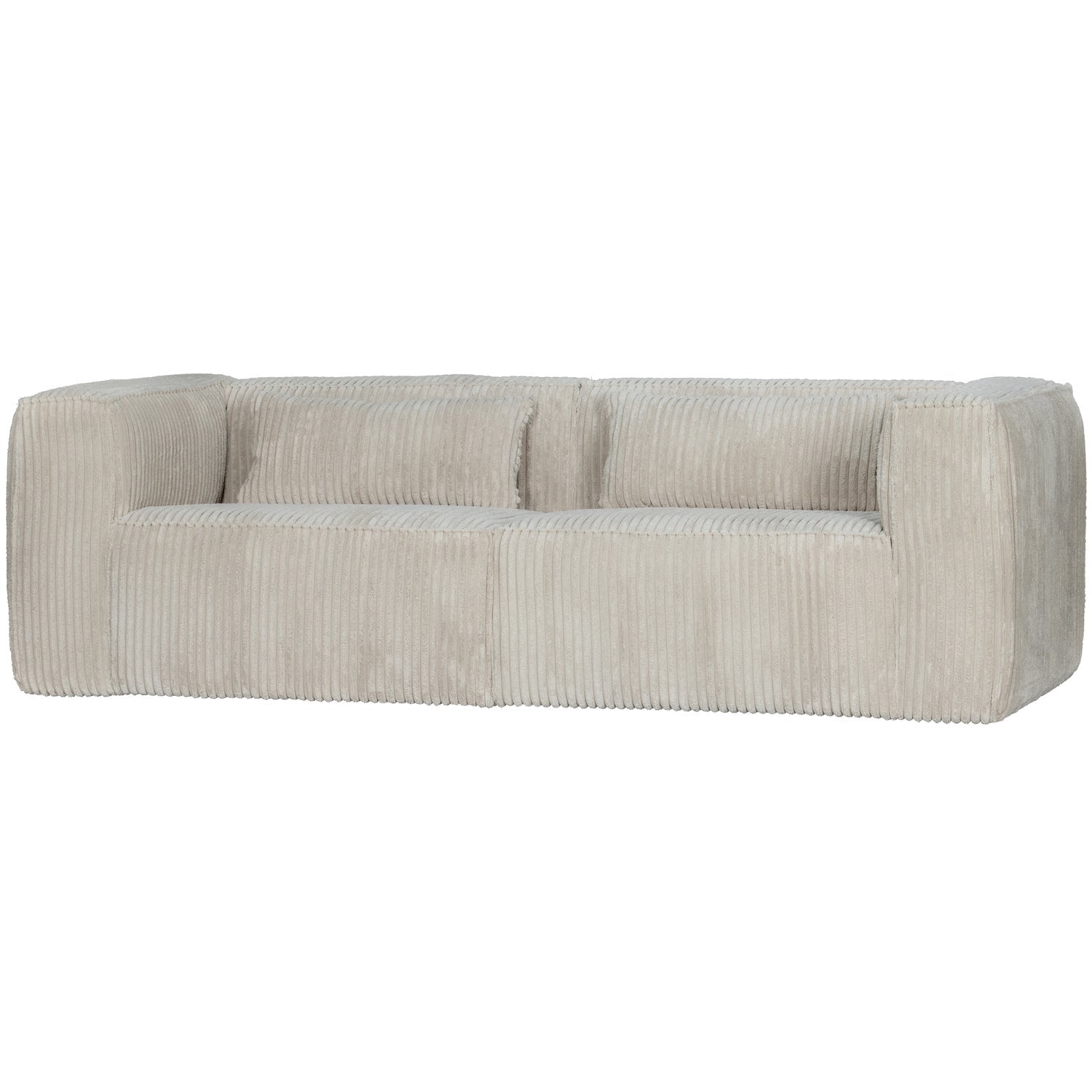BEAN 3,5-SITZER SOFA SCHWER RIBCORD NATUREL