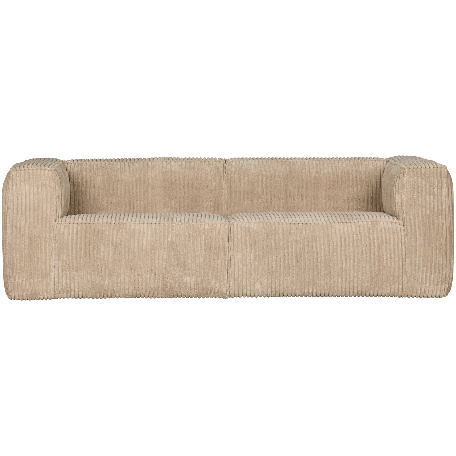 BEAN 3,5-SITZER SOFA SCHWER RIBCORD TRAVERTIN