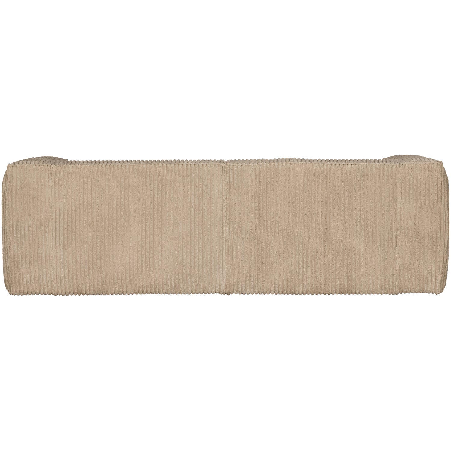 BEAN 3,5-SITZER SOFA SCHWER RIBCORD TRAVERTIN