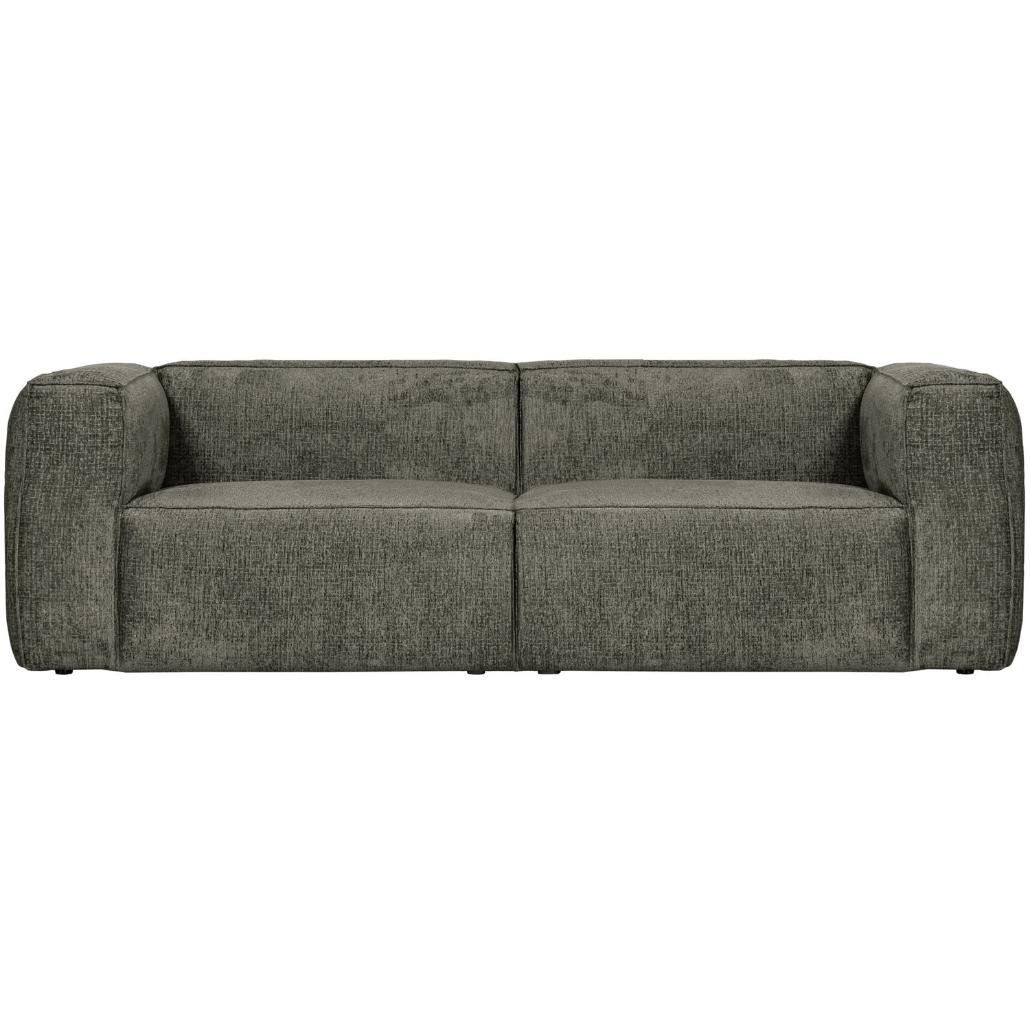 BEAN 3.5-SITZER SOFA STRUCTURE VELVET WATERPLANT