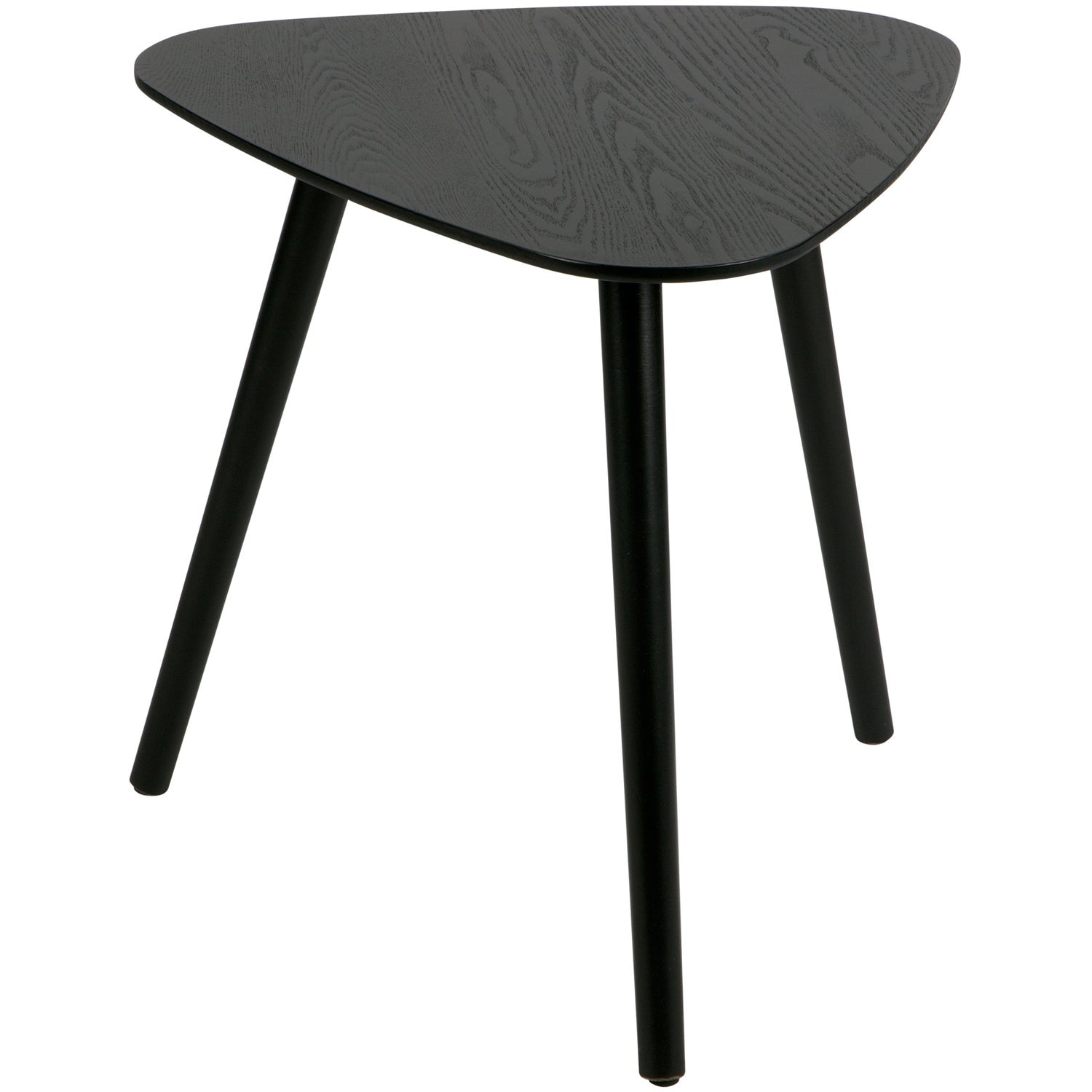 SET VON 2 NILA SIDETABLES HOLZ SCHWARZ