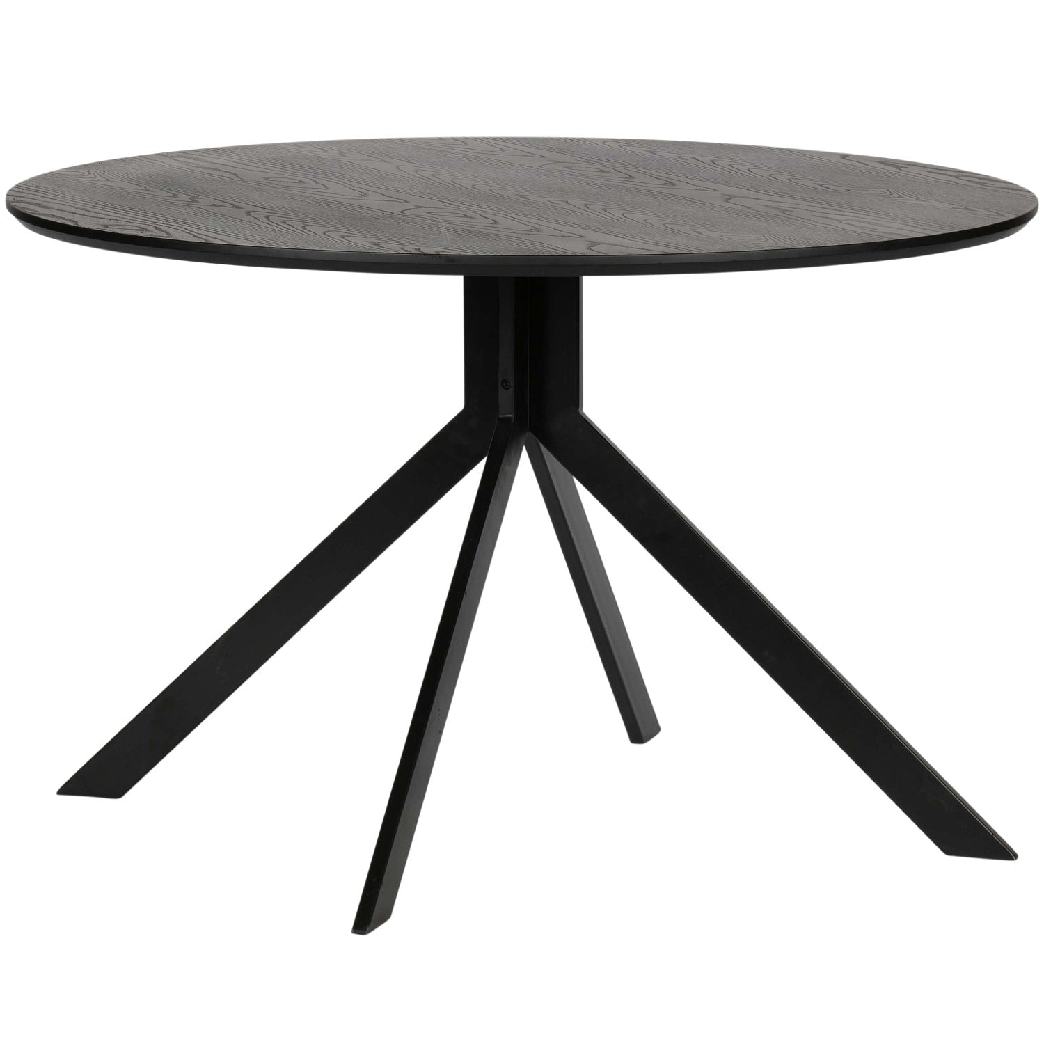 BRUNO ESSTISCH MDF SCHWARZ O120 CM