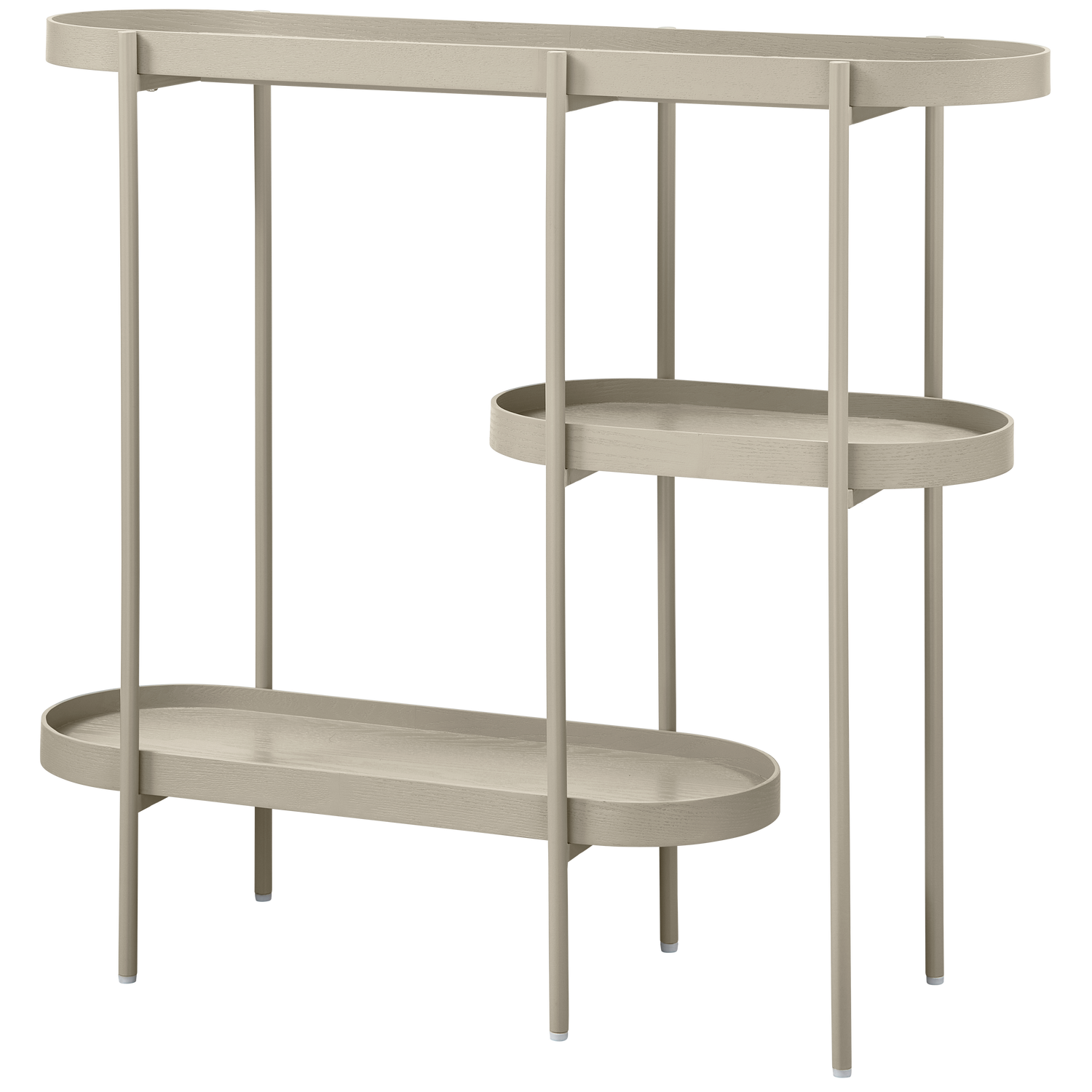 NOAN BEISTELLTISCH HOLZ/METALL ANTIK BEIGE