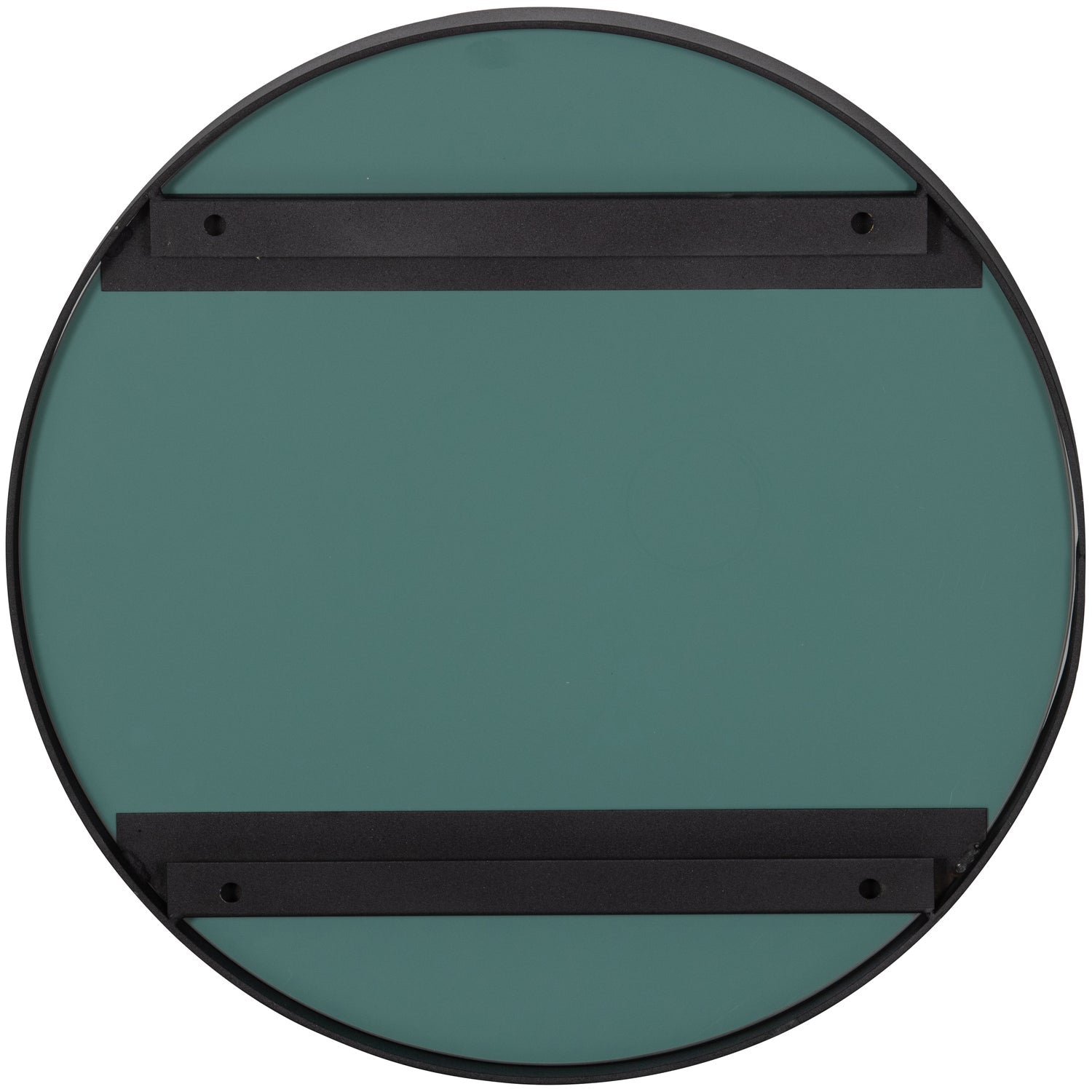 DOUTZEN RUNDER SPIEGEL METALL SCHWARZ O50CM