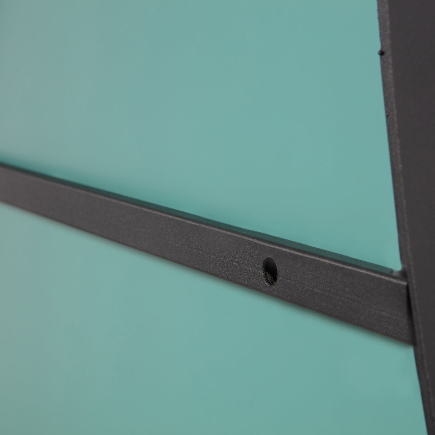 ROMEE ORGANISCH SPIEGEL METALL SCHWARZ 100x70CM