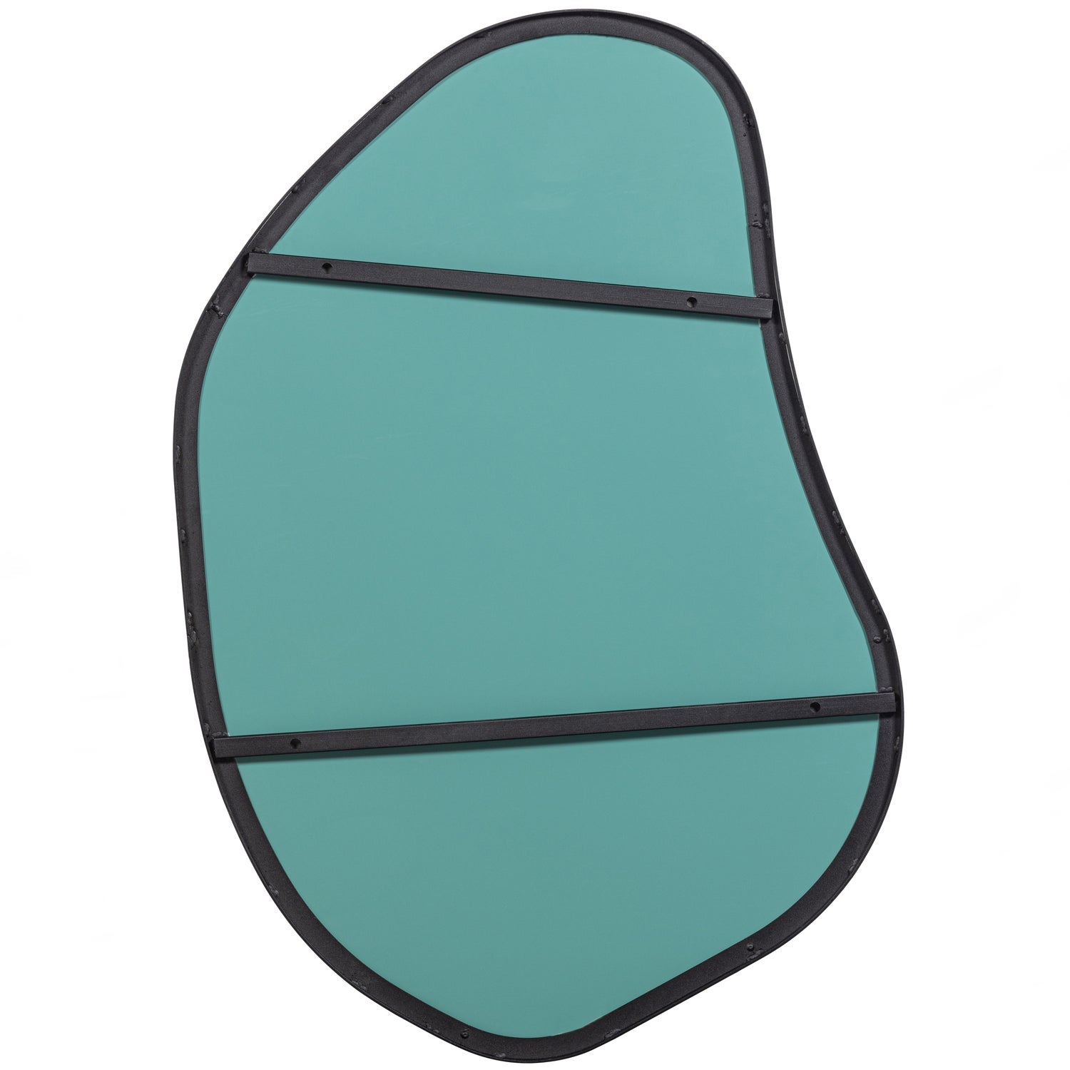 ROMEE ORGANISCH SPIEGEL METALL SCHWARZ 100x70CM