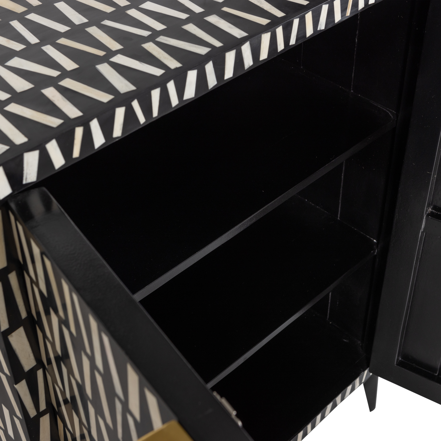 MENNE SCHRANK SCHWARZ/WEISS