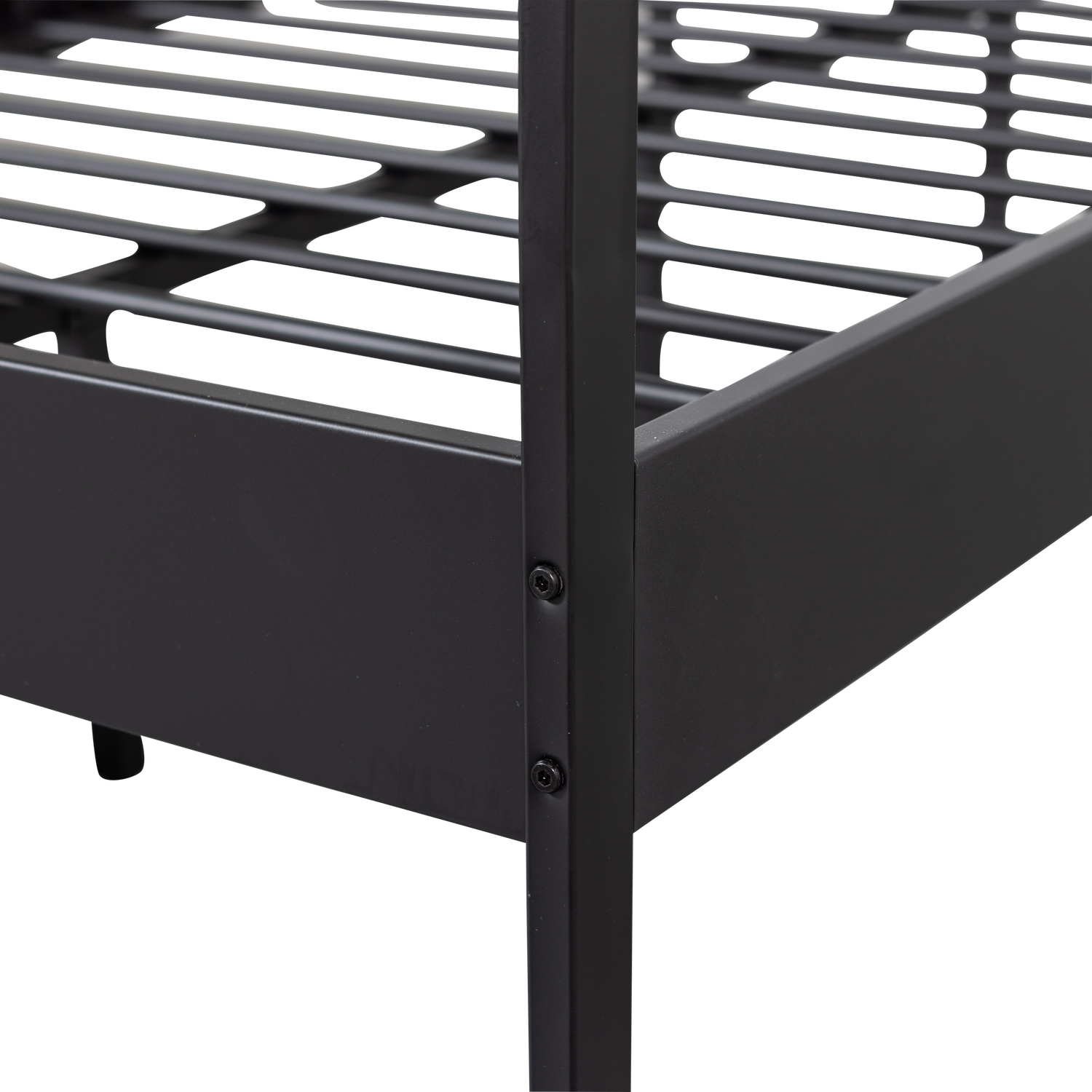 MEES BETT METALL SCHWARZ 120x200CM