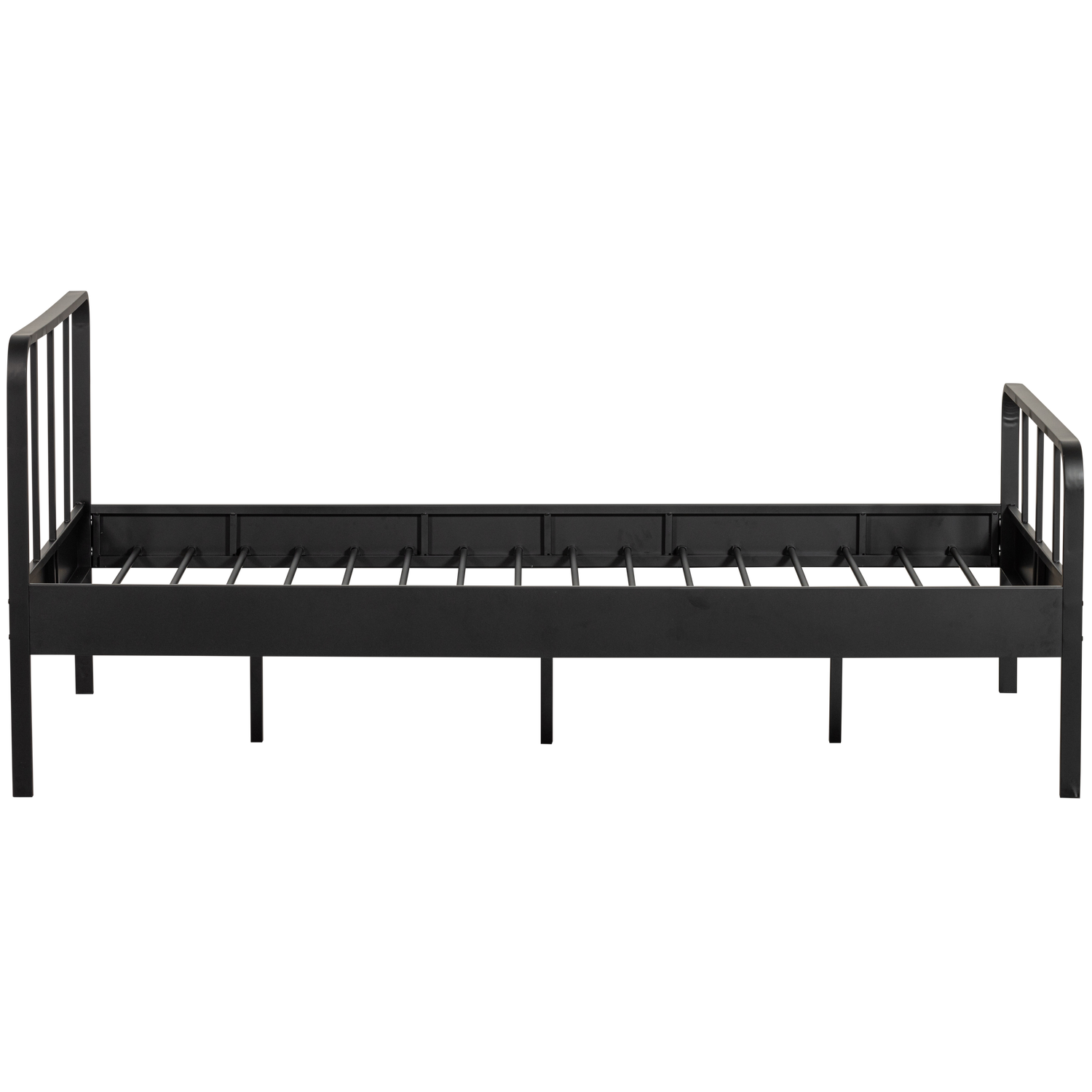 MEES BETT METALL SCHWARZ 120x200CM
