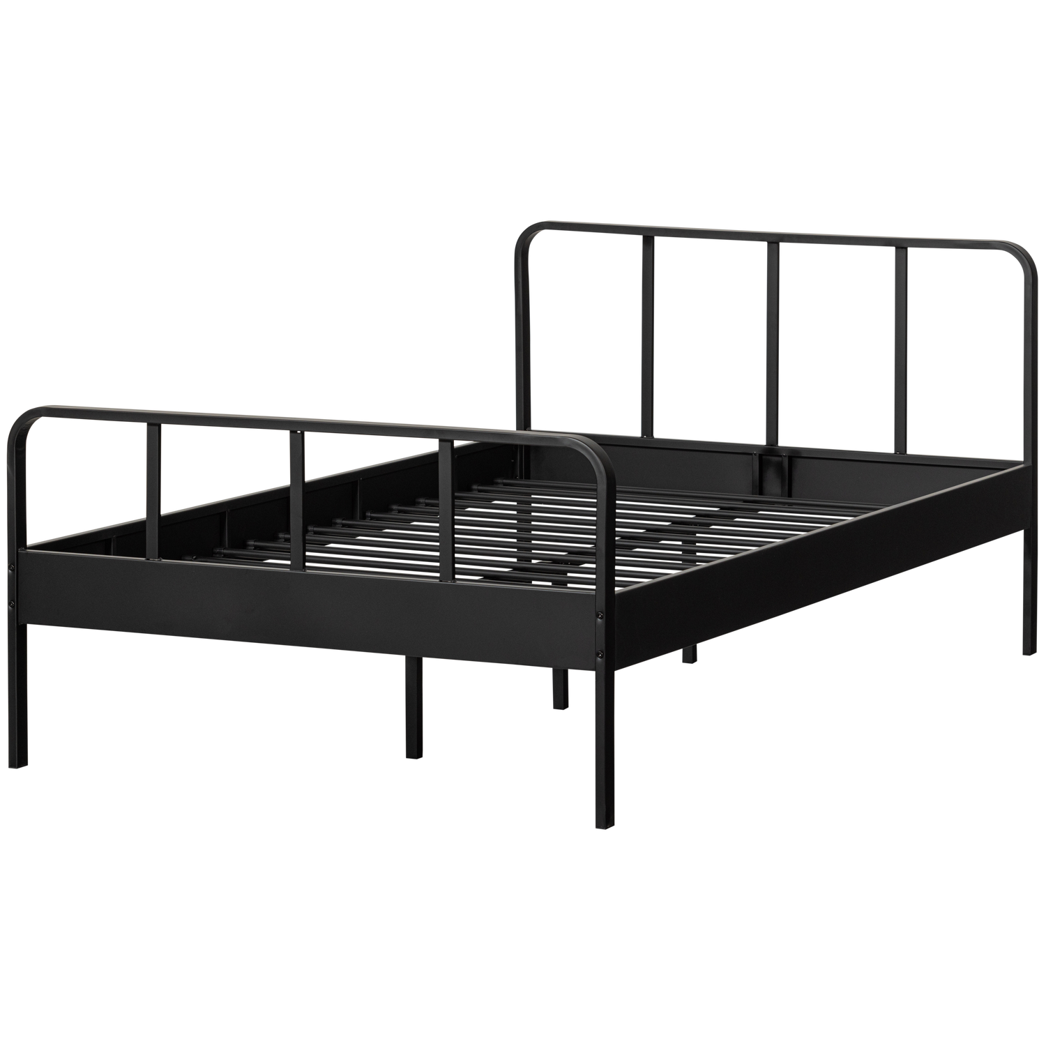 MEES BETT METALL SCHWARZ 120x200CM