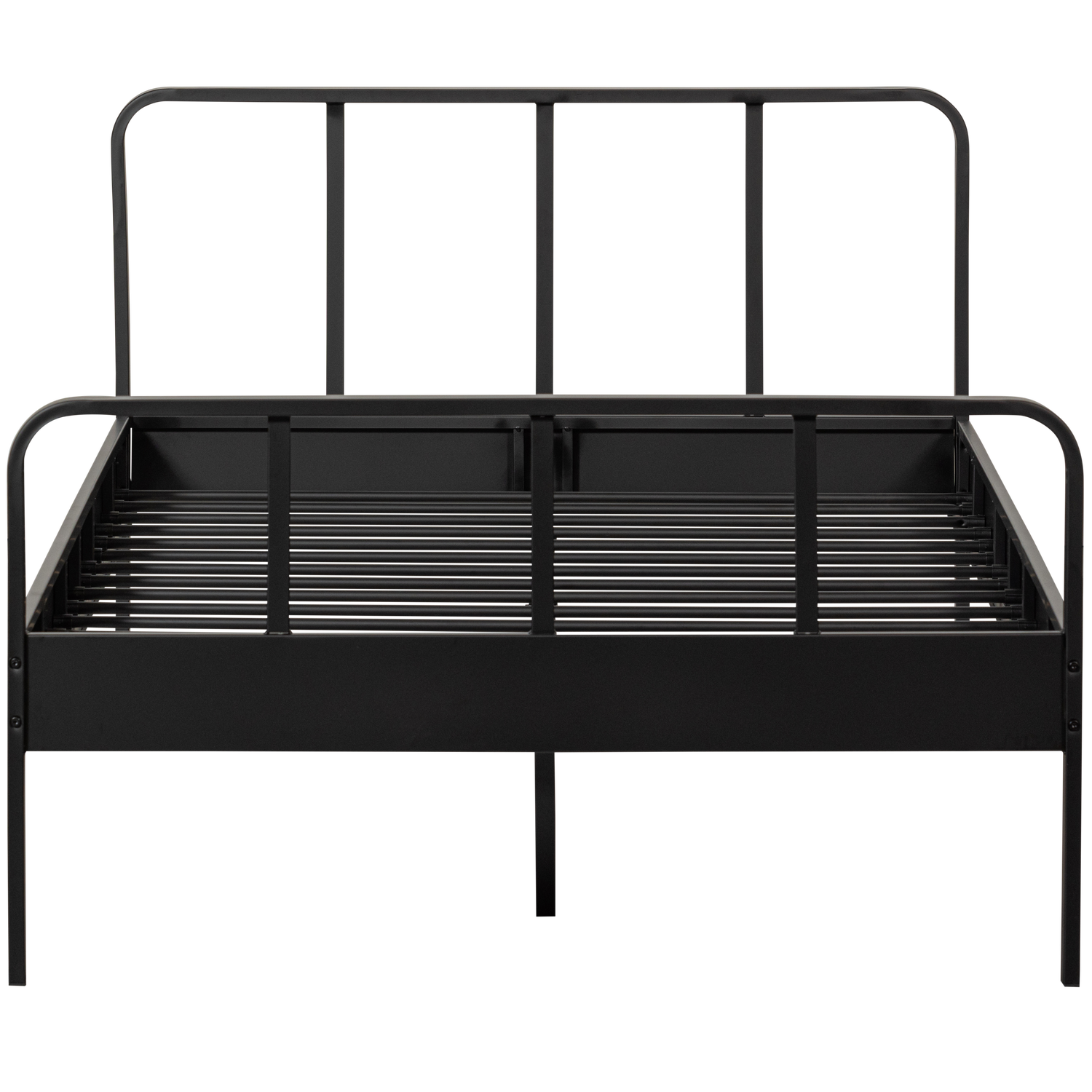 MEES BETT METALL SCHWARZ 120x200CM