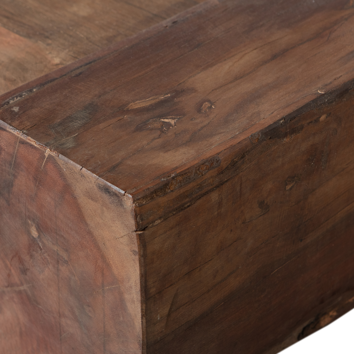 CUNO COUCHTISCH NIEDRIG HOLZ DUNKELBRAUN
