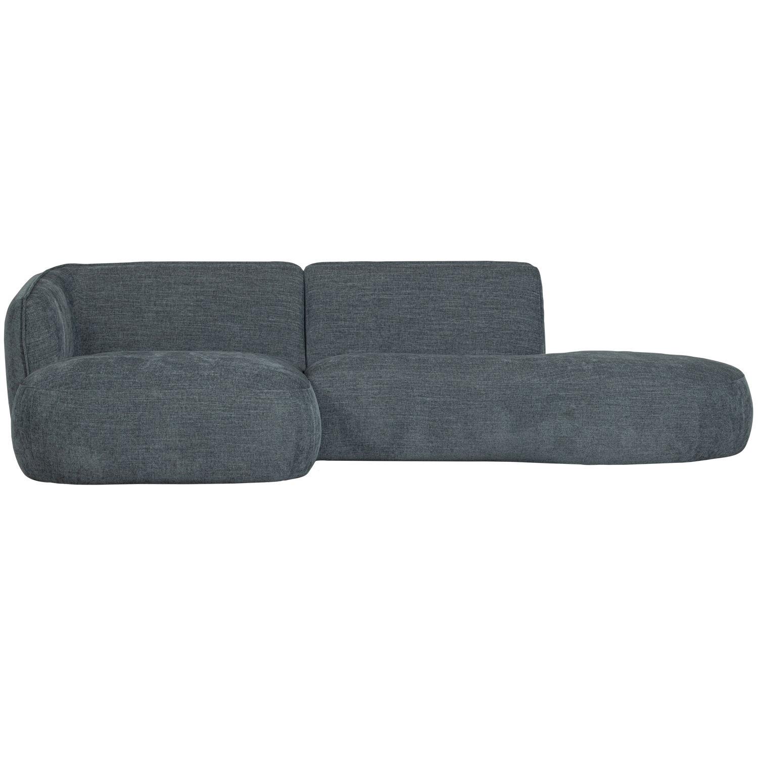 POLLY CHAISE LONGUE LINKS BLAU/GRUN