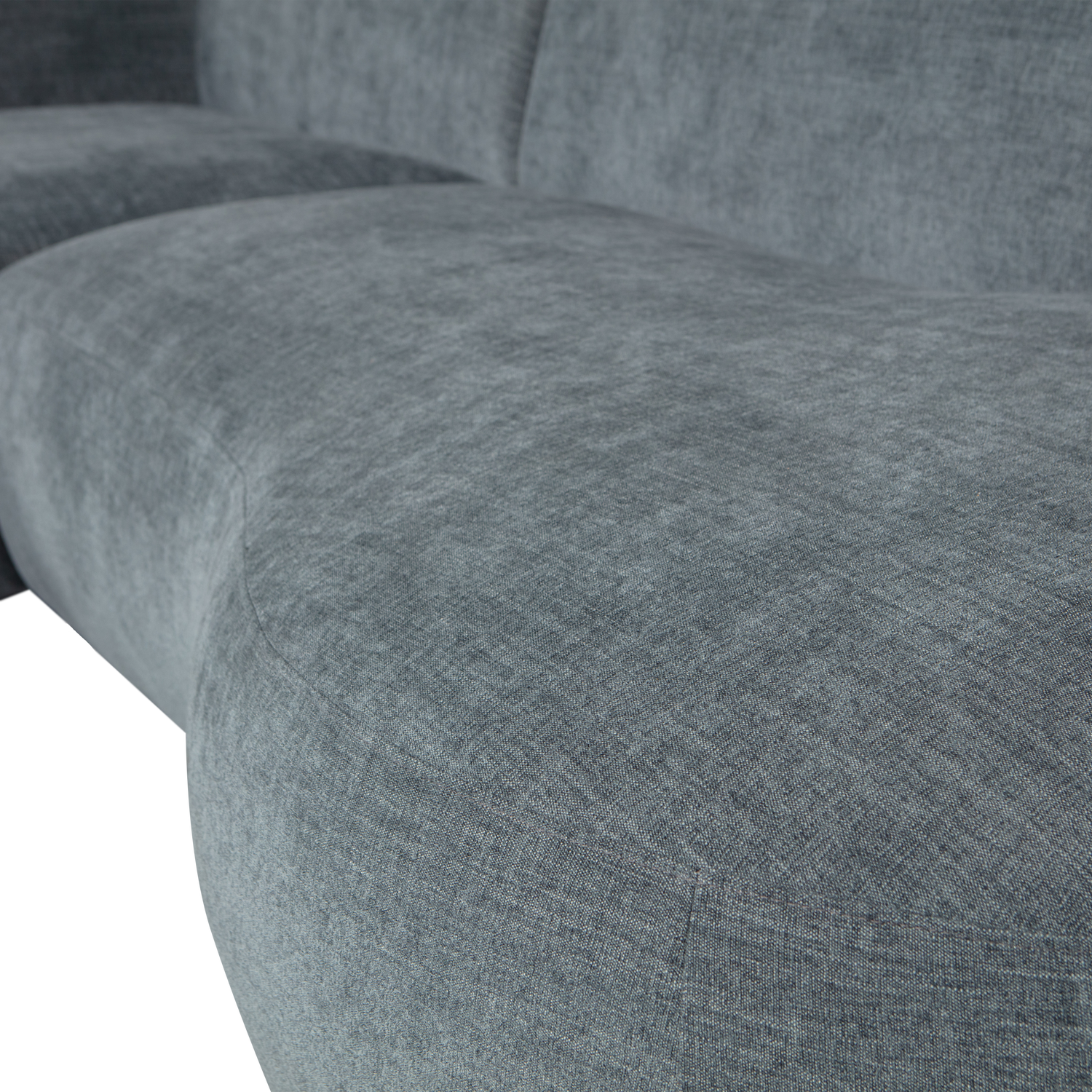 POLLY CHAISE LONGUE LINKS BLAU/GRUN